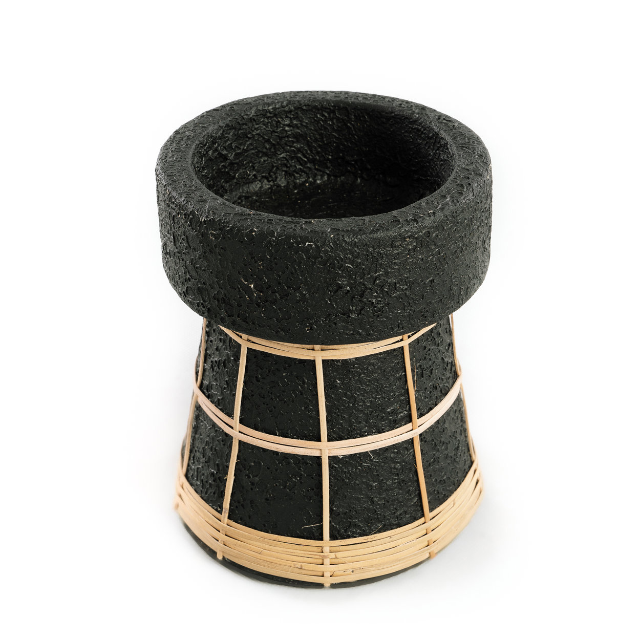 Serene Candle Holder Black