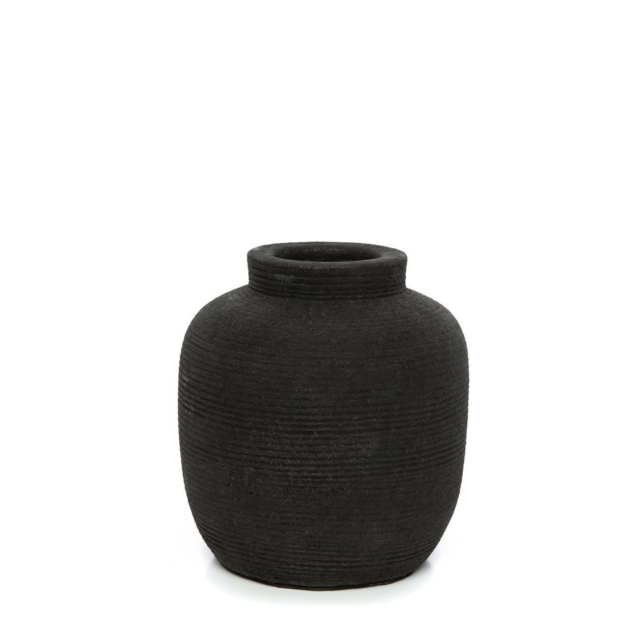 Peaky Vase Schwarz