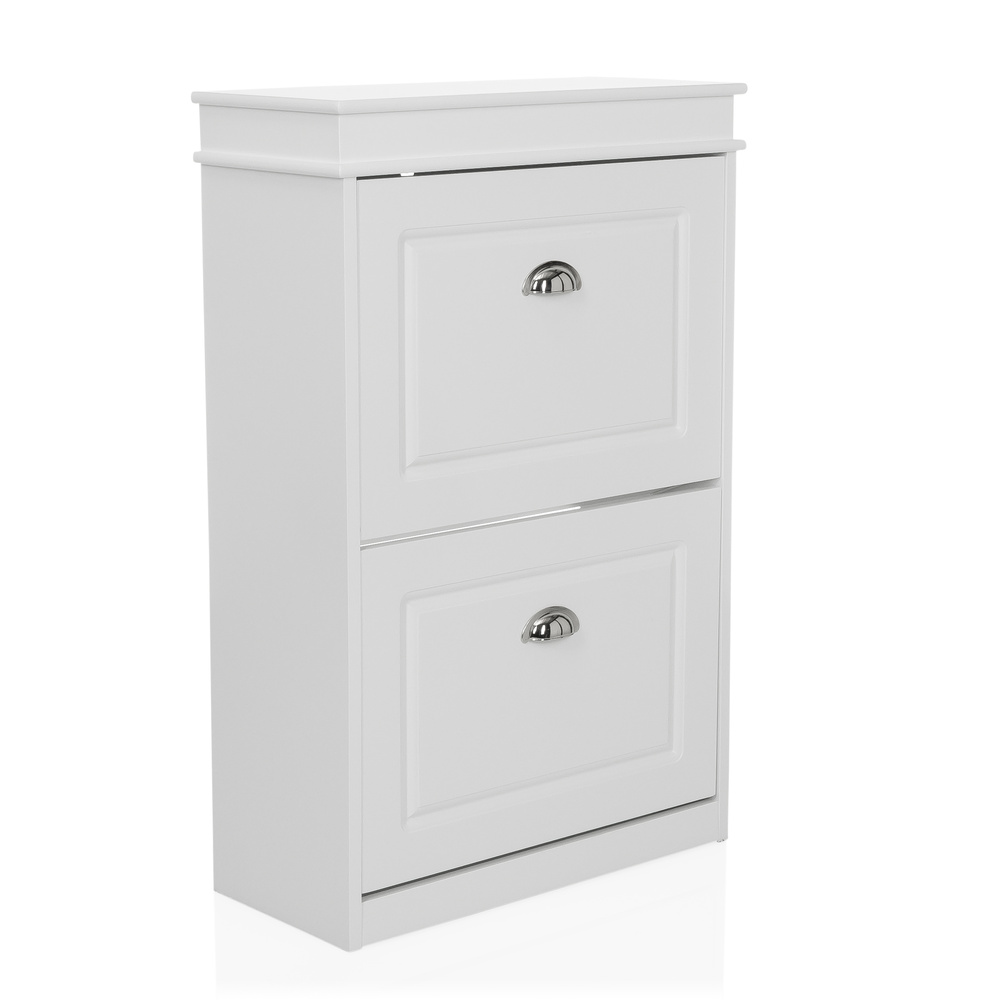 ESTHA 2 Shoe cabinet White
