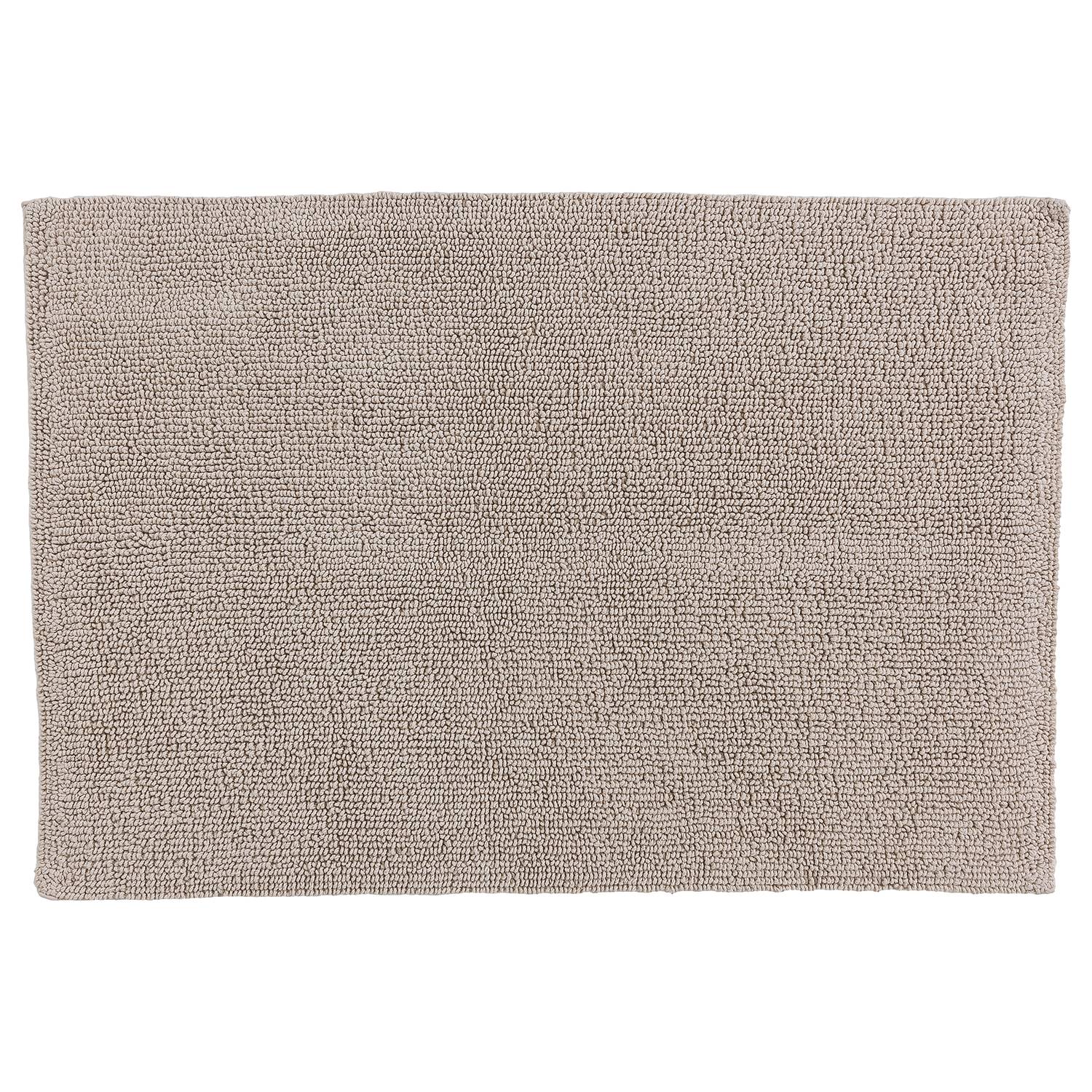 Bahamas I Badteppich Baumwolle Beige 60 x 90 cm