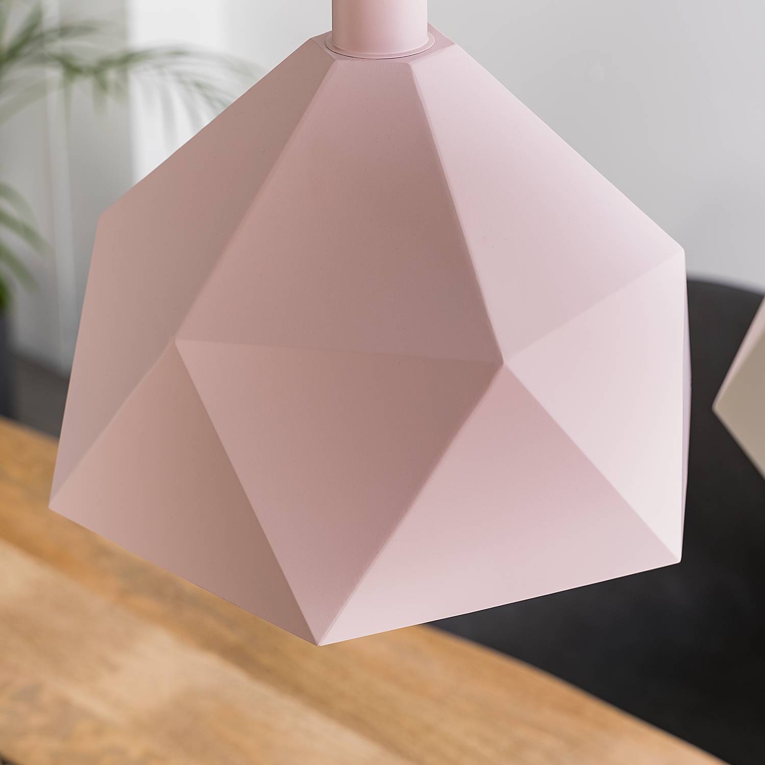 Pendant lamp Armour 1-bulb Pink
