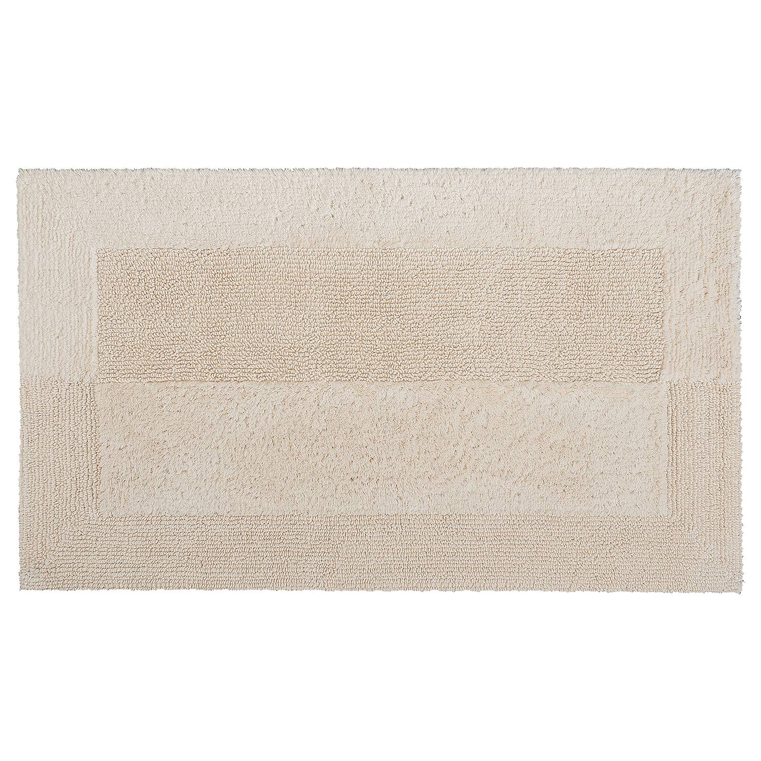 Badteppich Havanna Baumwolle Creme