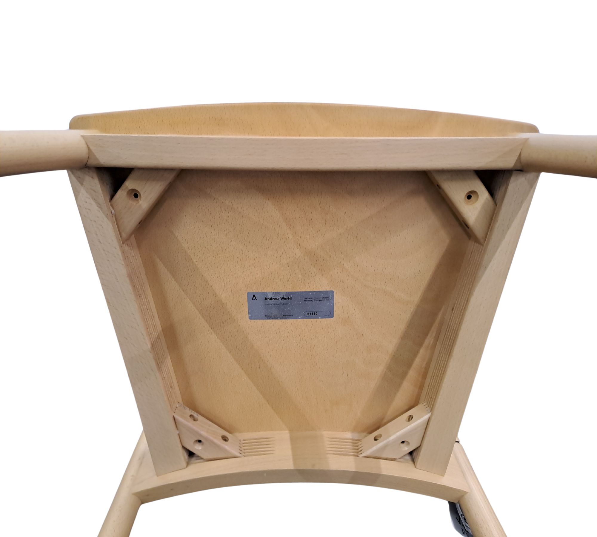 Smart SO0612 Stuhl Holz Braun