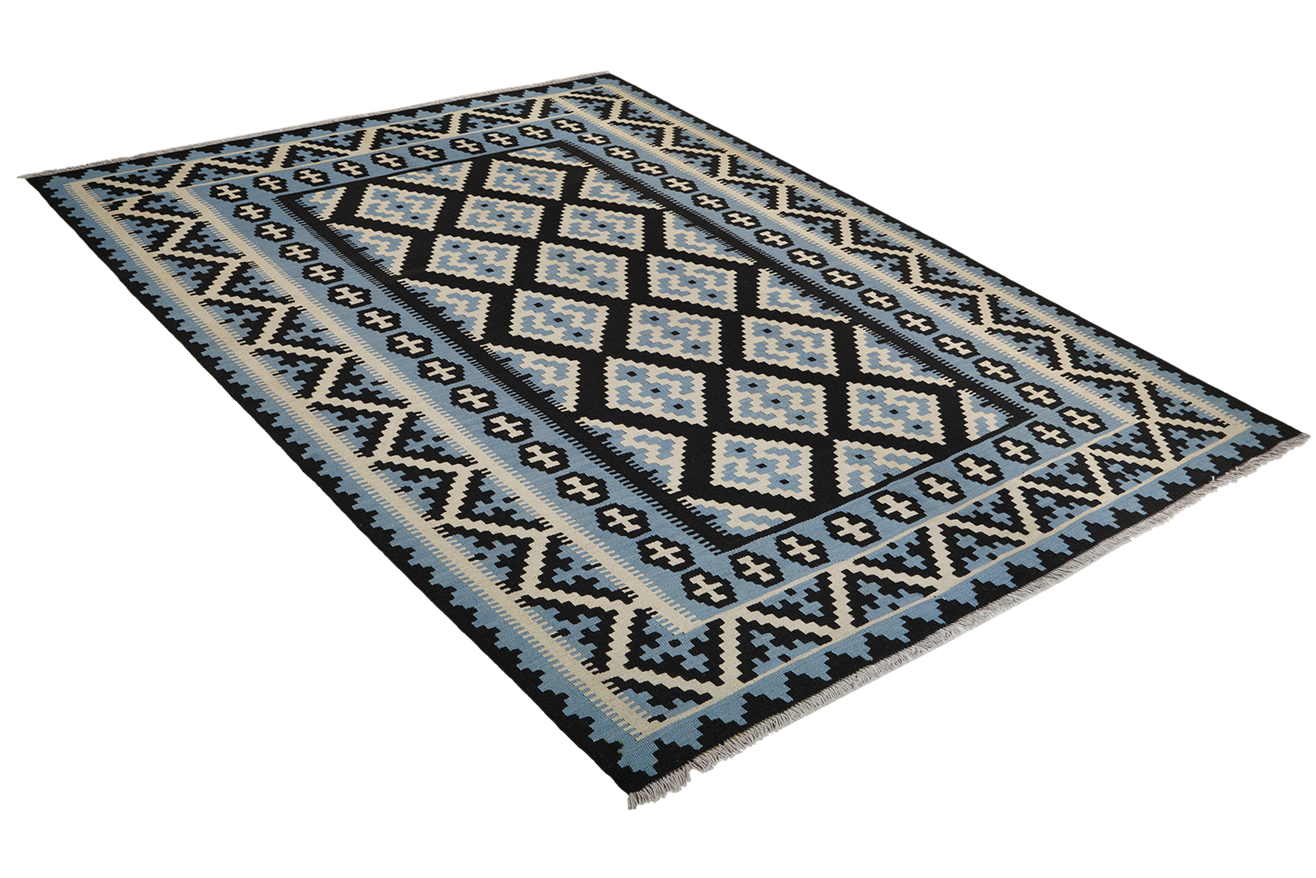 Kelim Gashgai Wool Multicolored