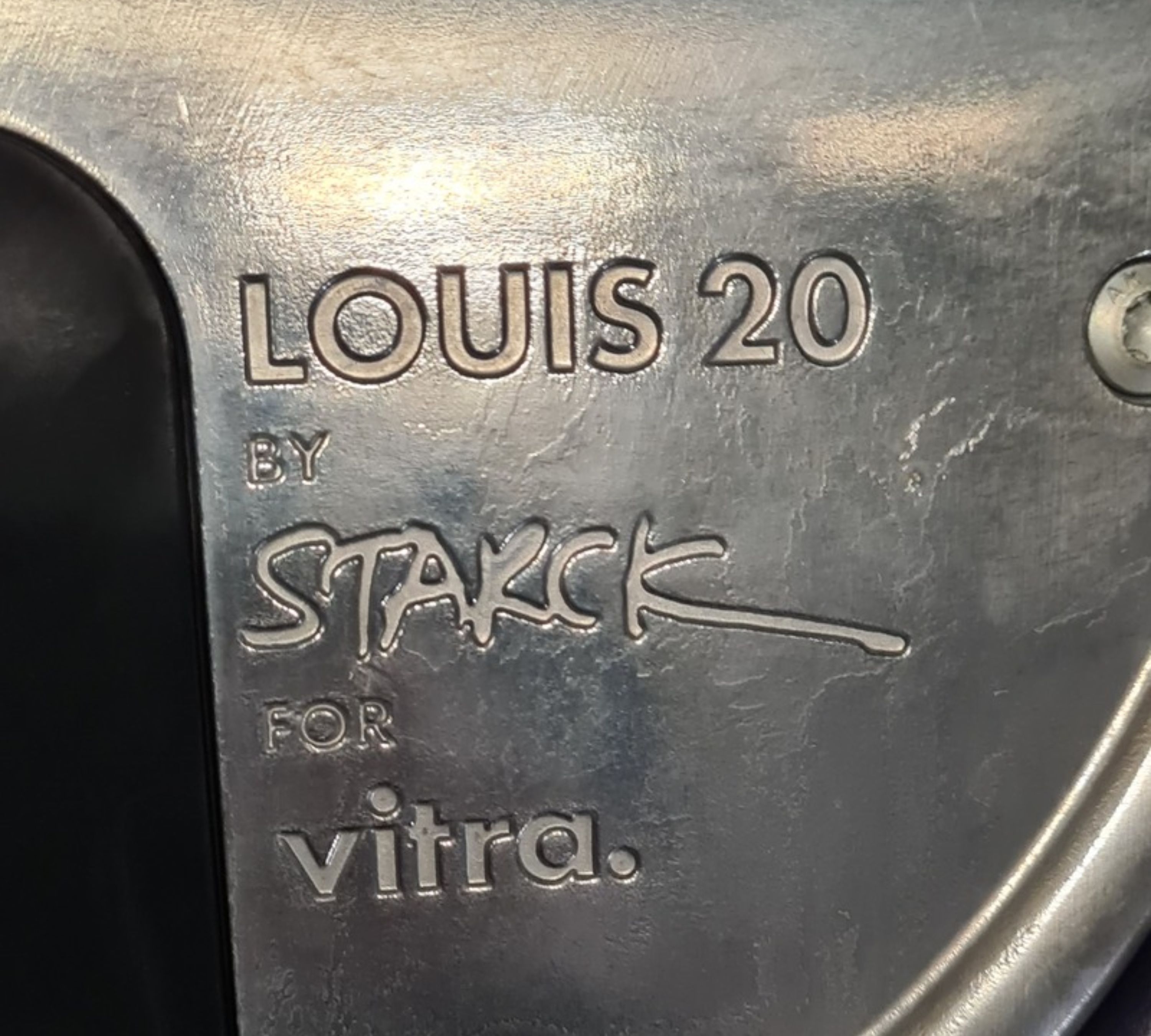 4x Louis 20 Stuhl by Philipp Starck Kunststoff Violett