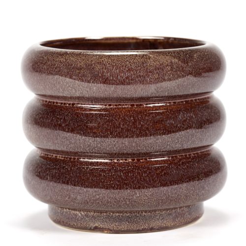 Rings Flower pot Red