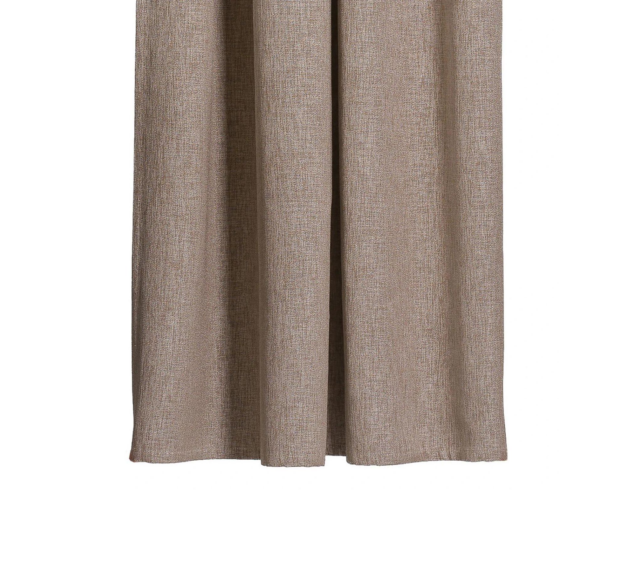 Vorhang Webstoff Beige