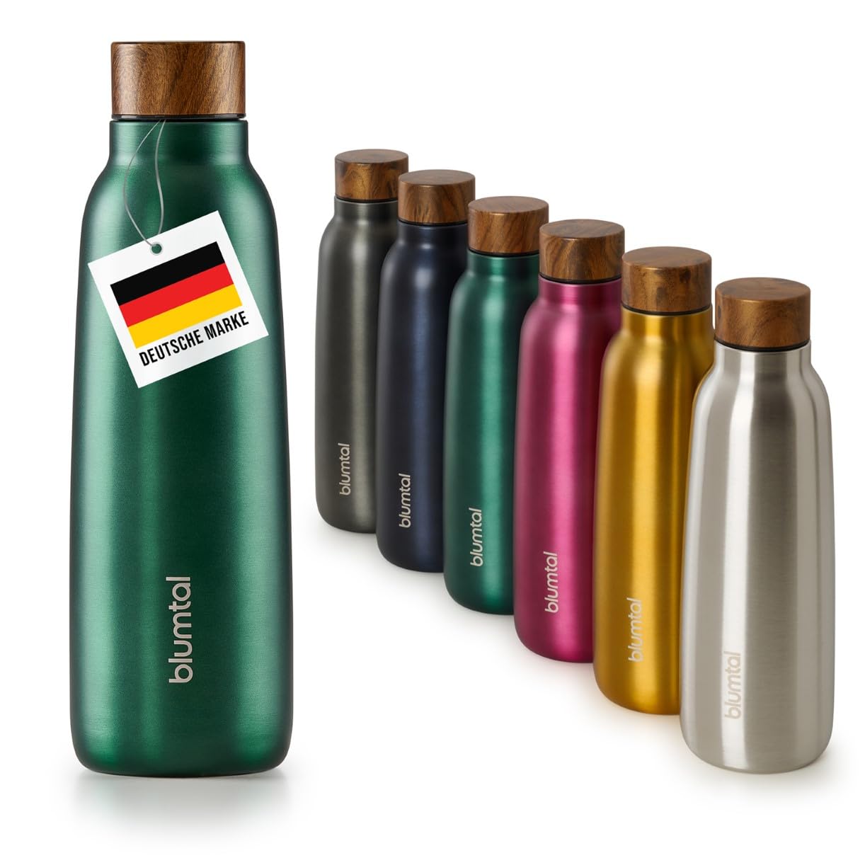 Trinkflasche 500ml Edelstahl Ray 