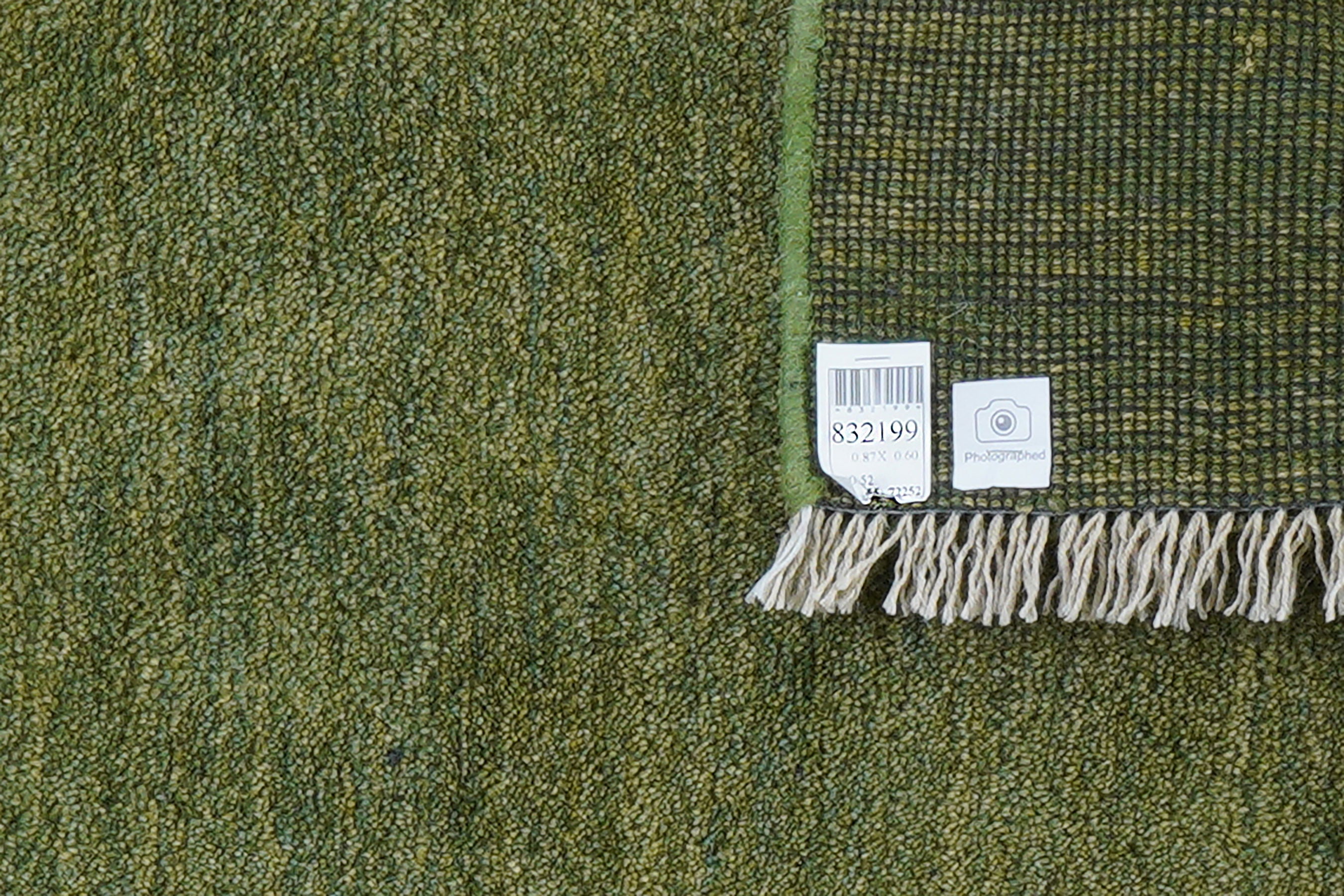 Gabbeh Rug Wool Green