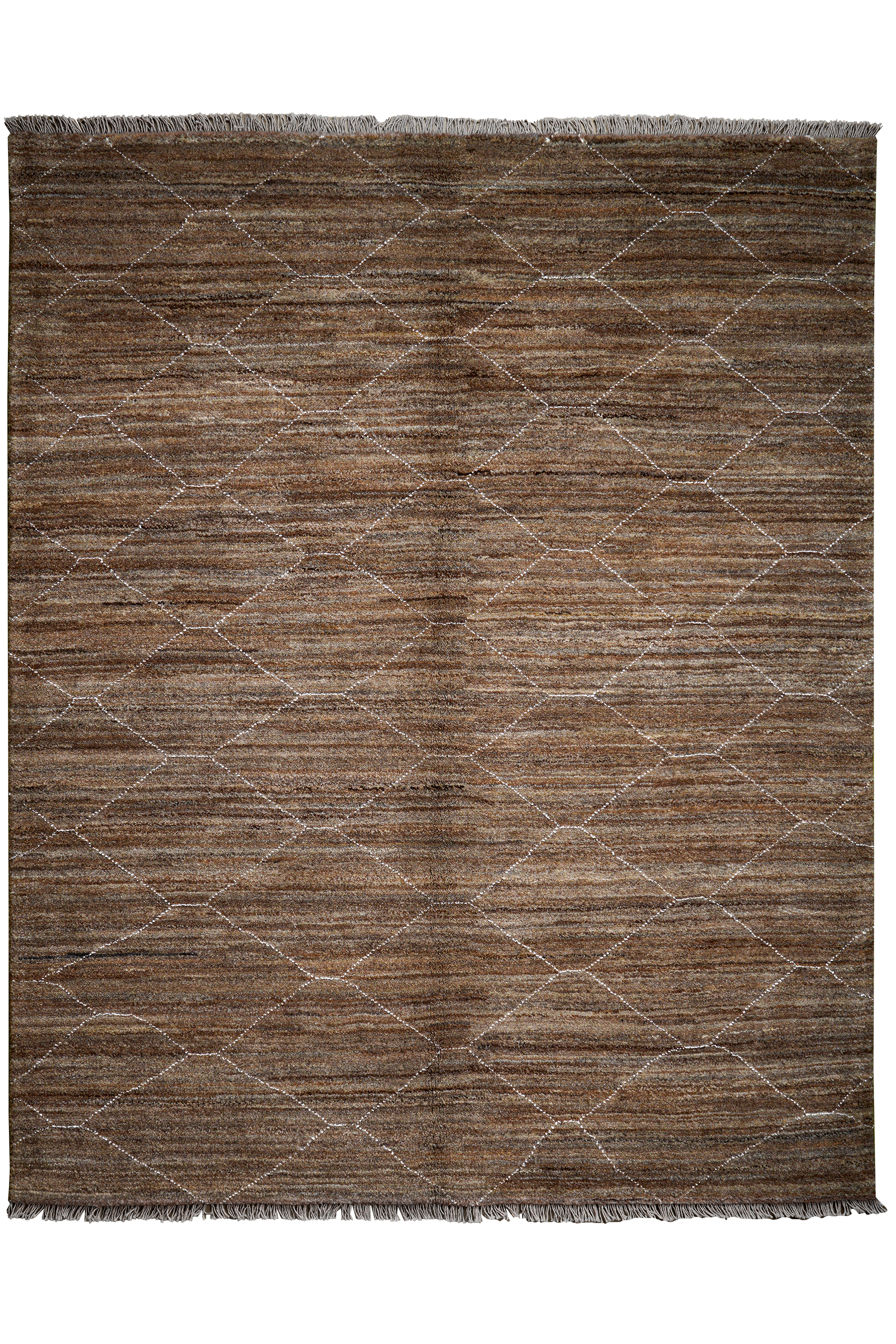 Gabbeh Basi Rug Brown