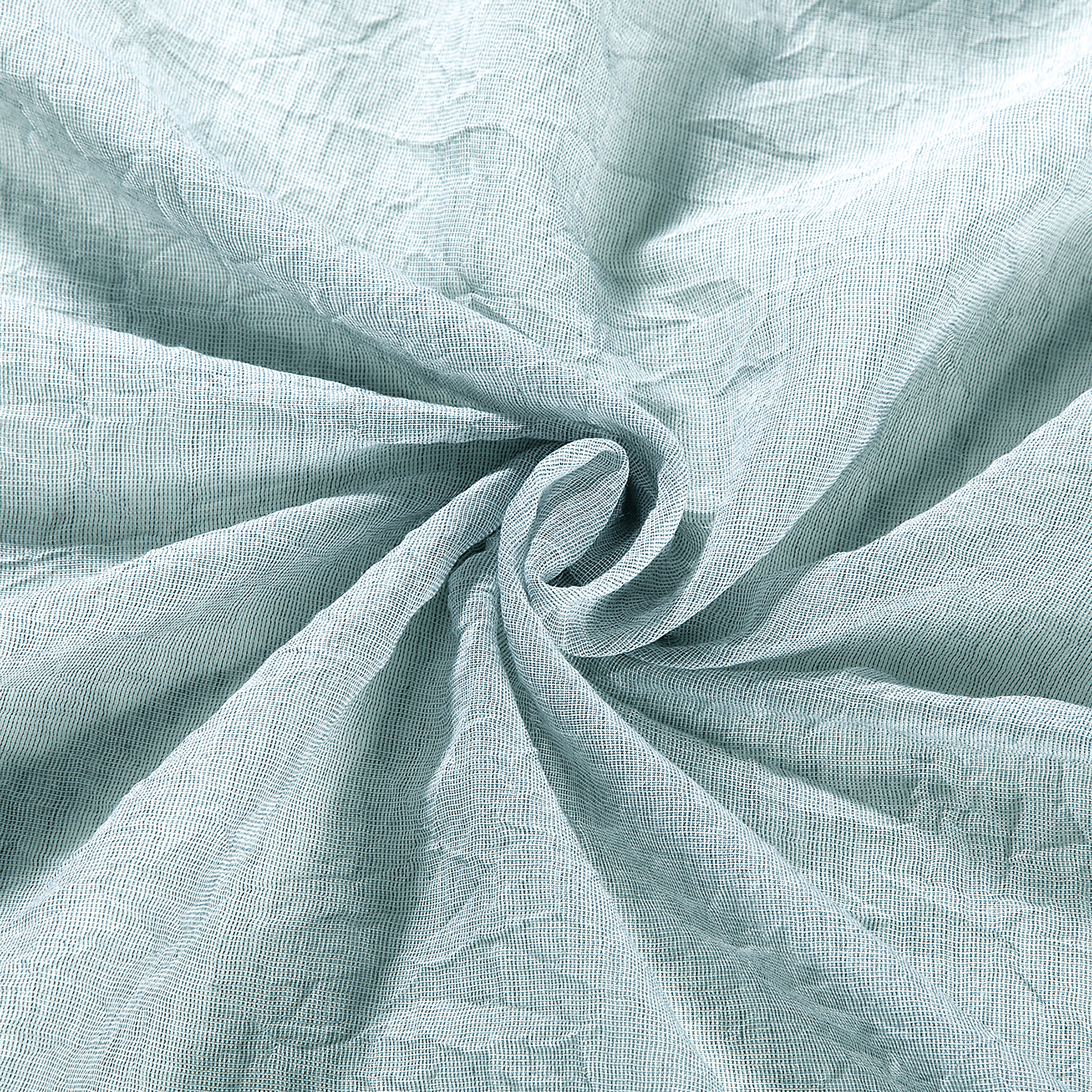 Ösenschal Uni Crash Grün