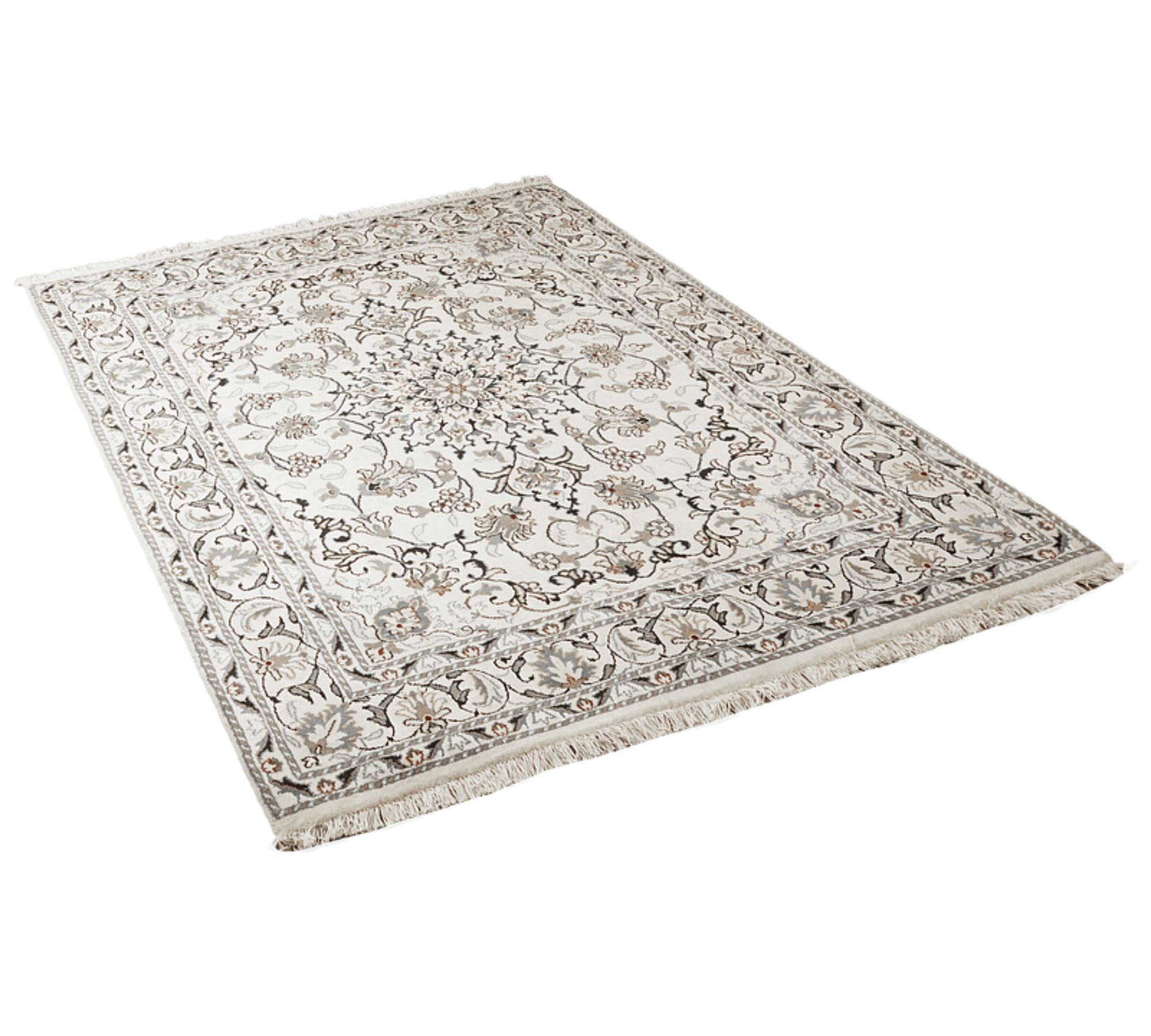 Nain 12la Teppich Wolle Beige