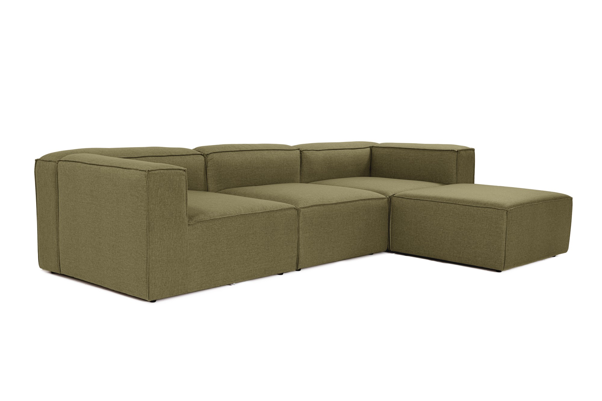 Fora Green Corner Sofa