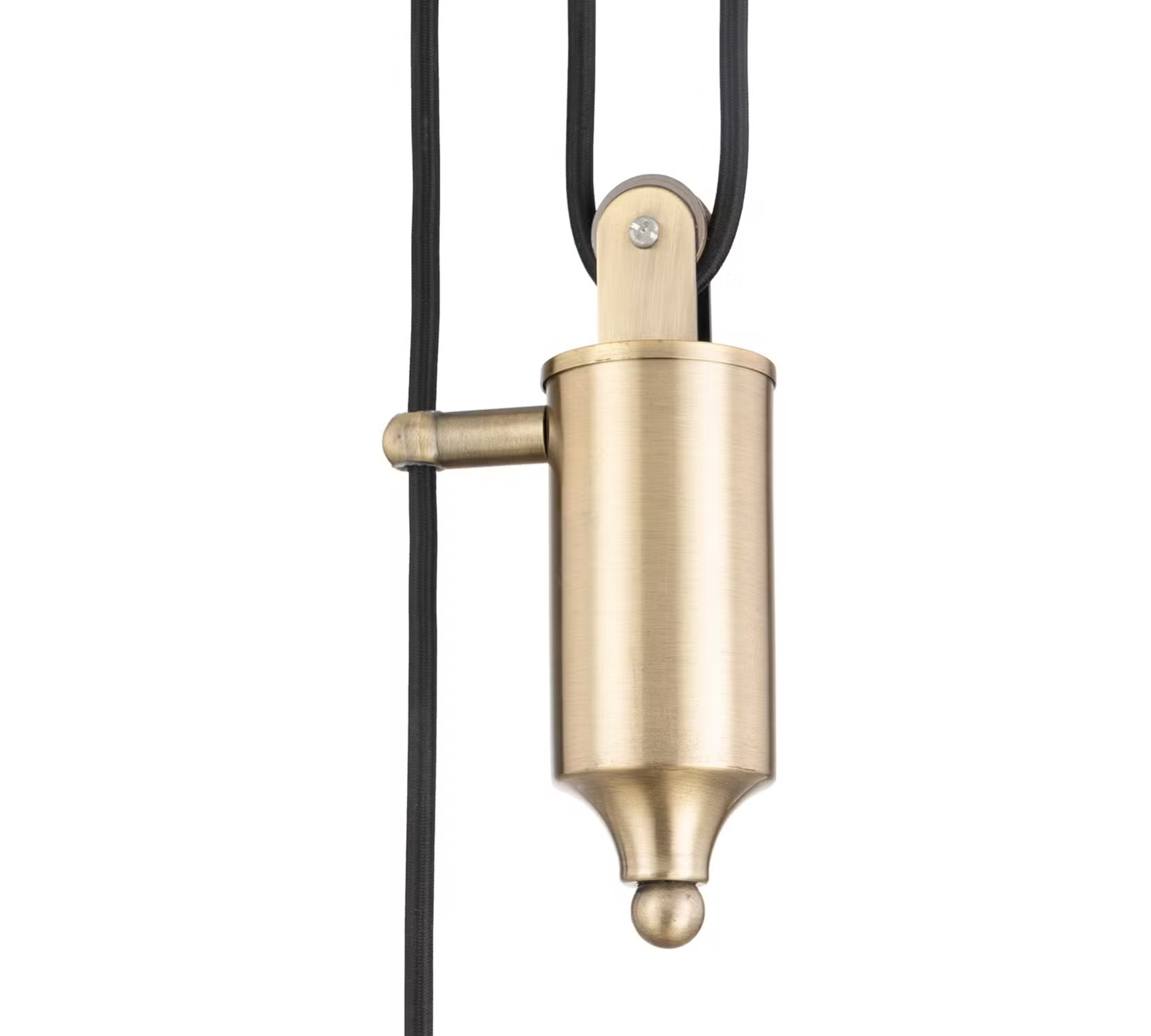 Pendant lamp 1-light metal powder-coated