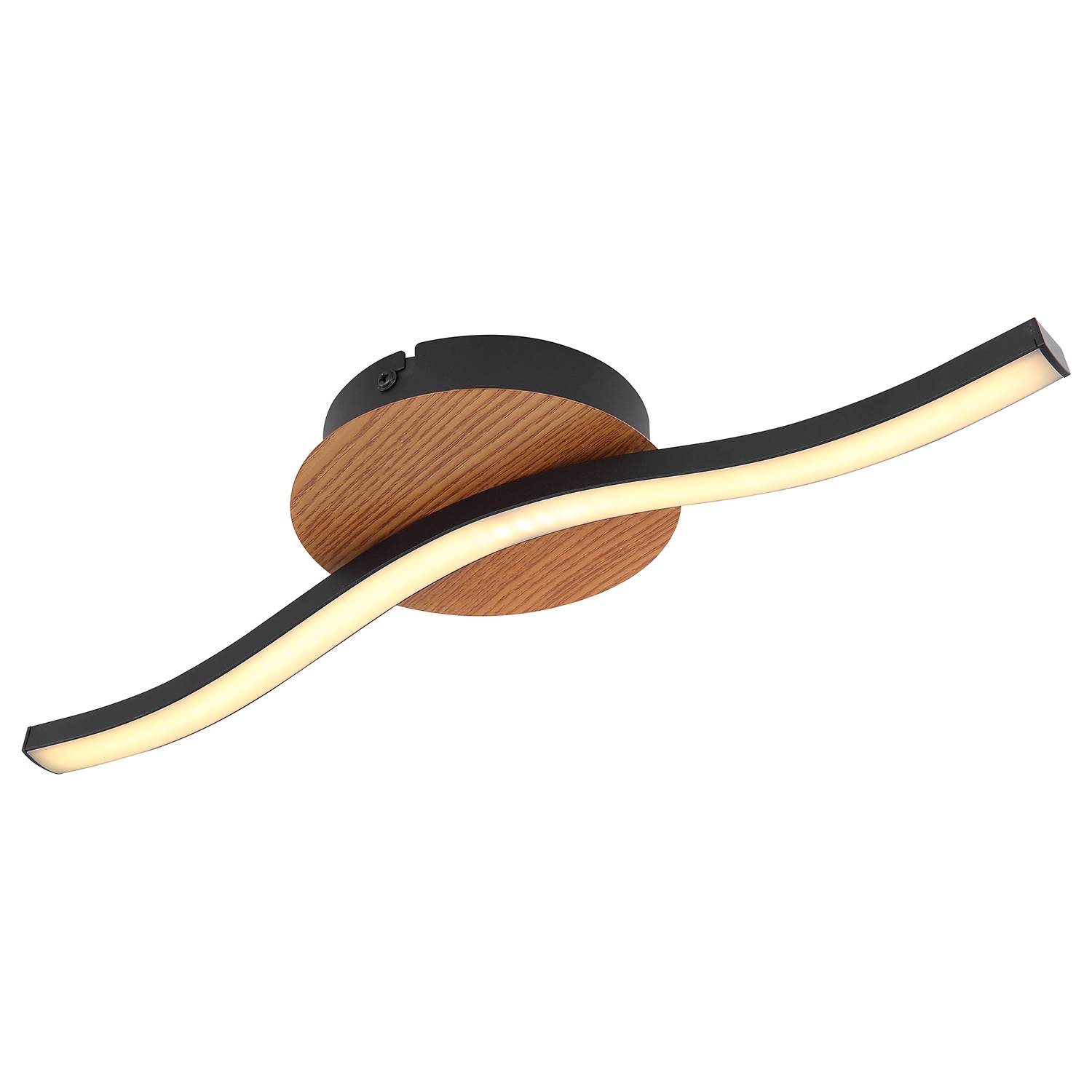 Evita III LED Ceiling Light Acrylic Iron 1-light