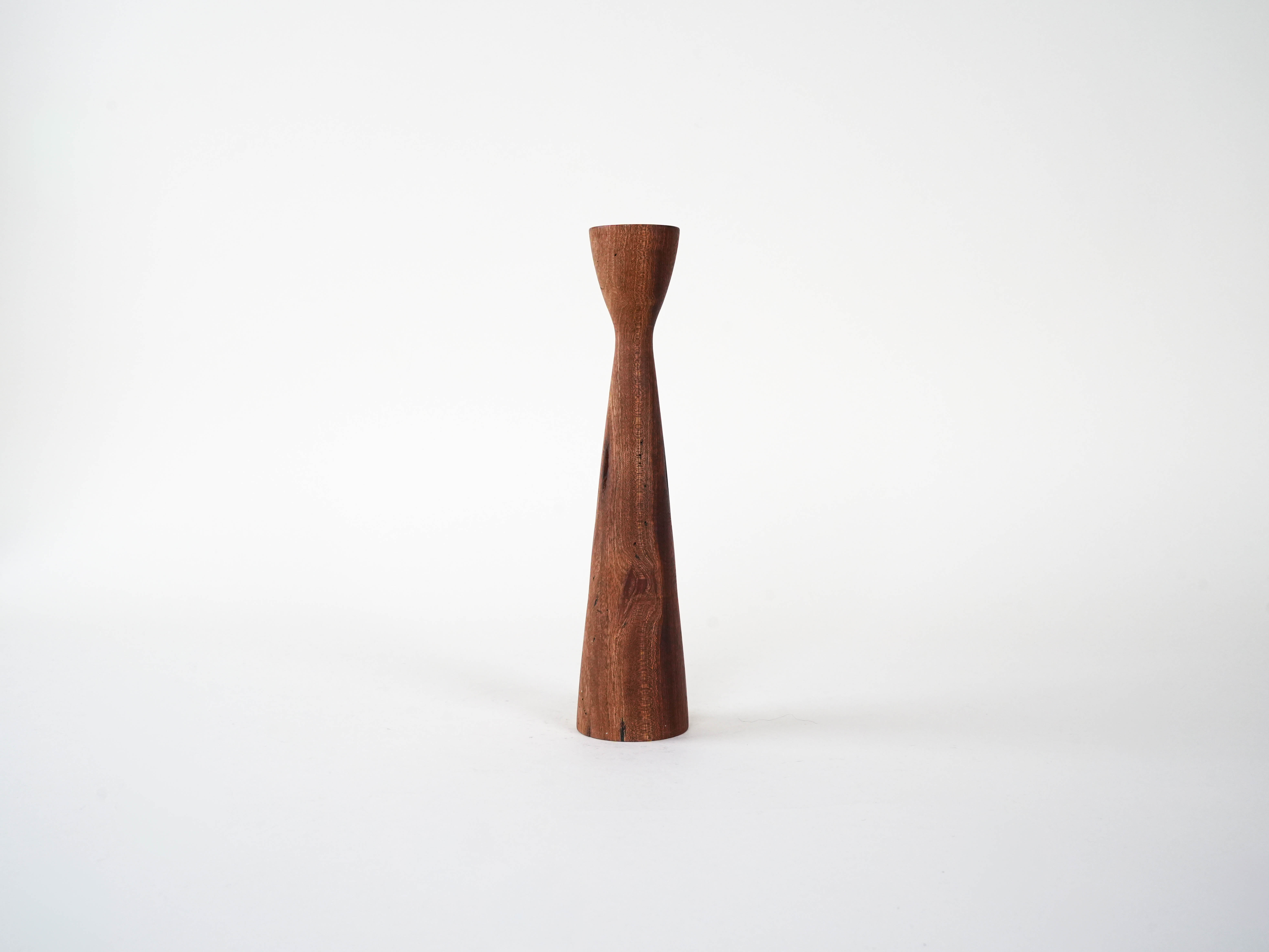 Teak Candlestick 1960s
