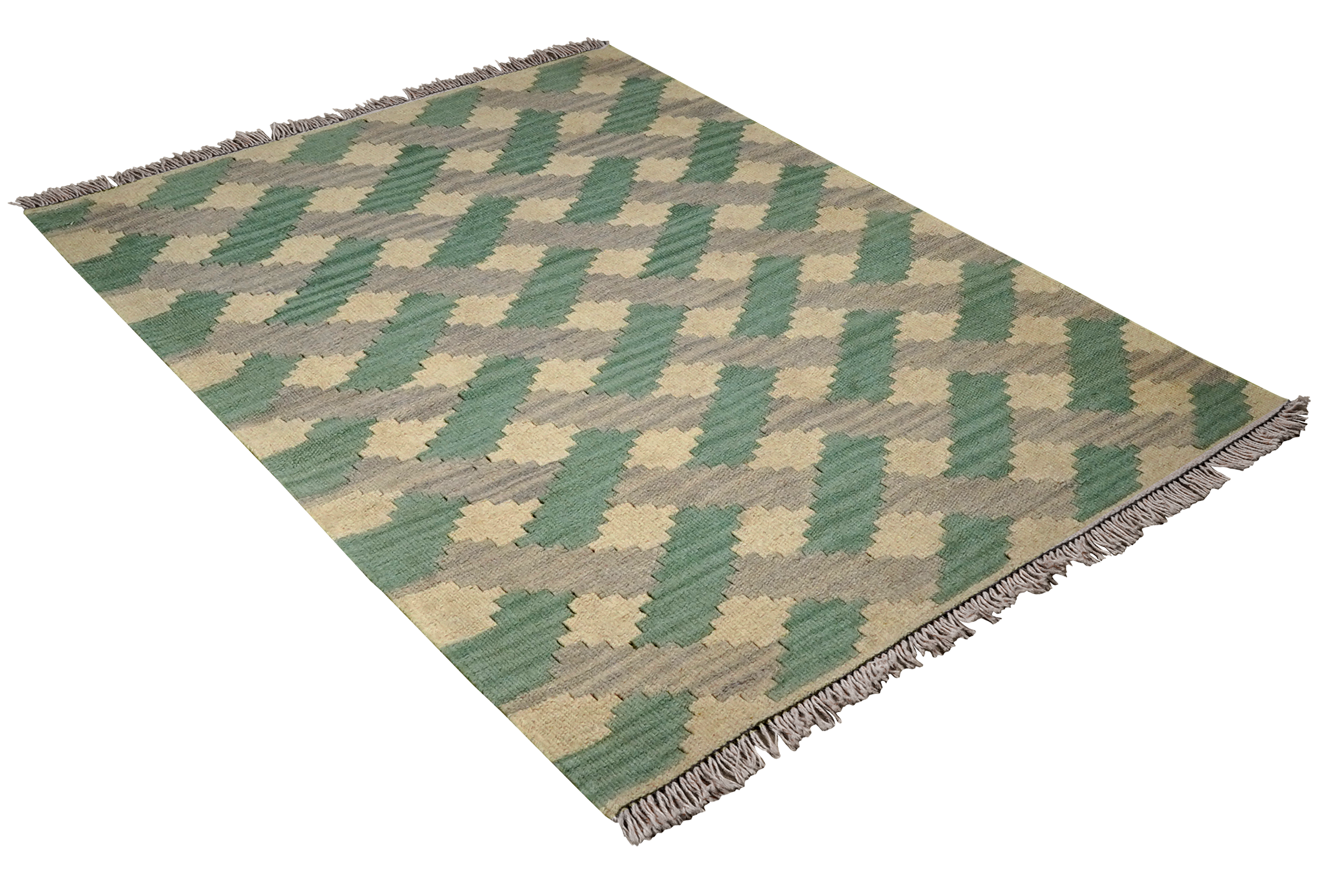 Kilim Gashgai Teppich Wolle Mehrfarbig