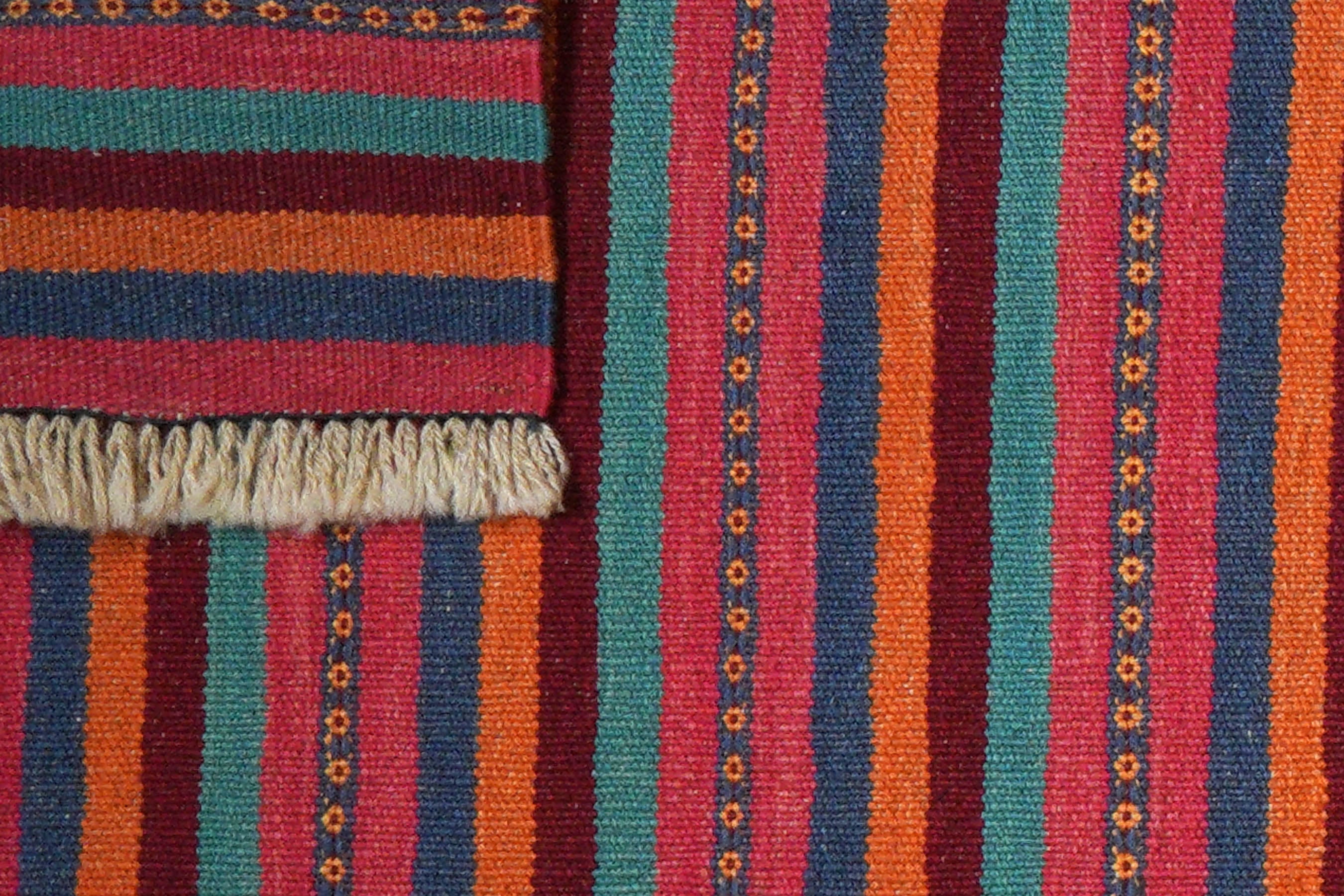 Kilim Gashgai Teppich Mehrfarbig