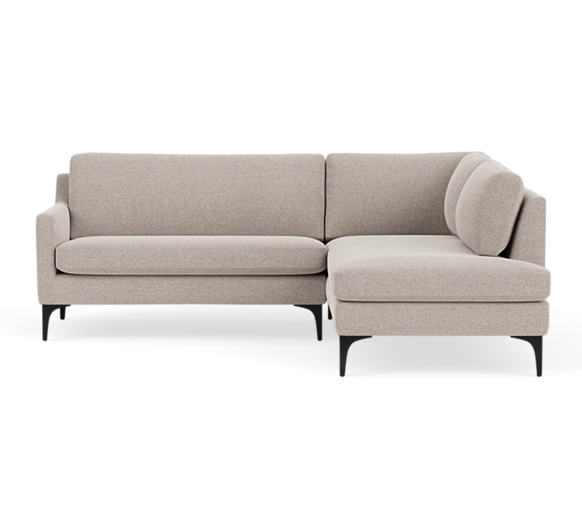 Astha Sofa Récamiere Rechts Agnes Brown