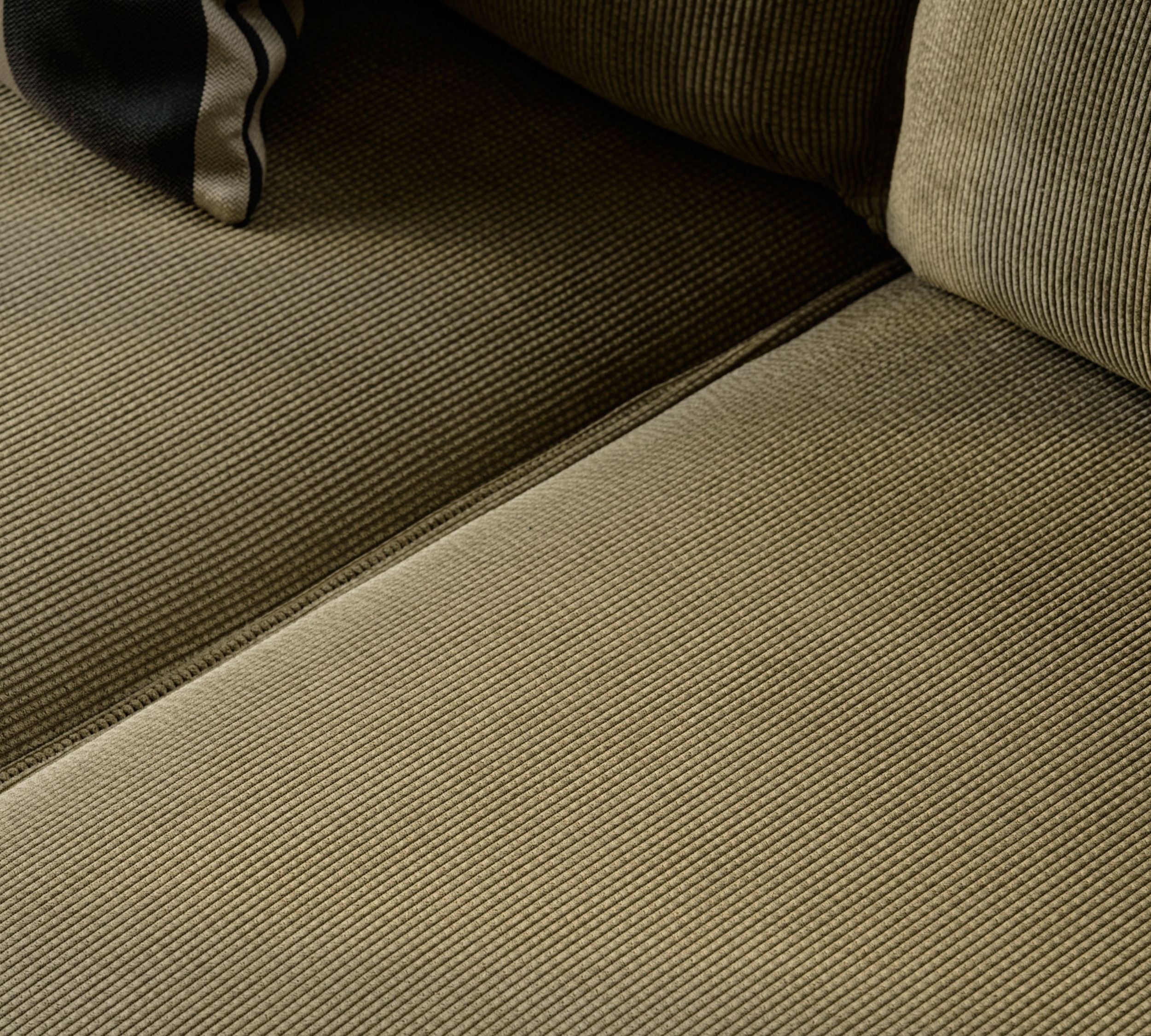 Daphne 1-Sitzer Eckmodul Rechts Free Sage