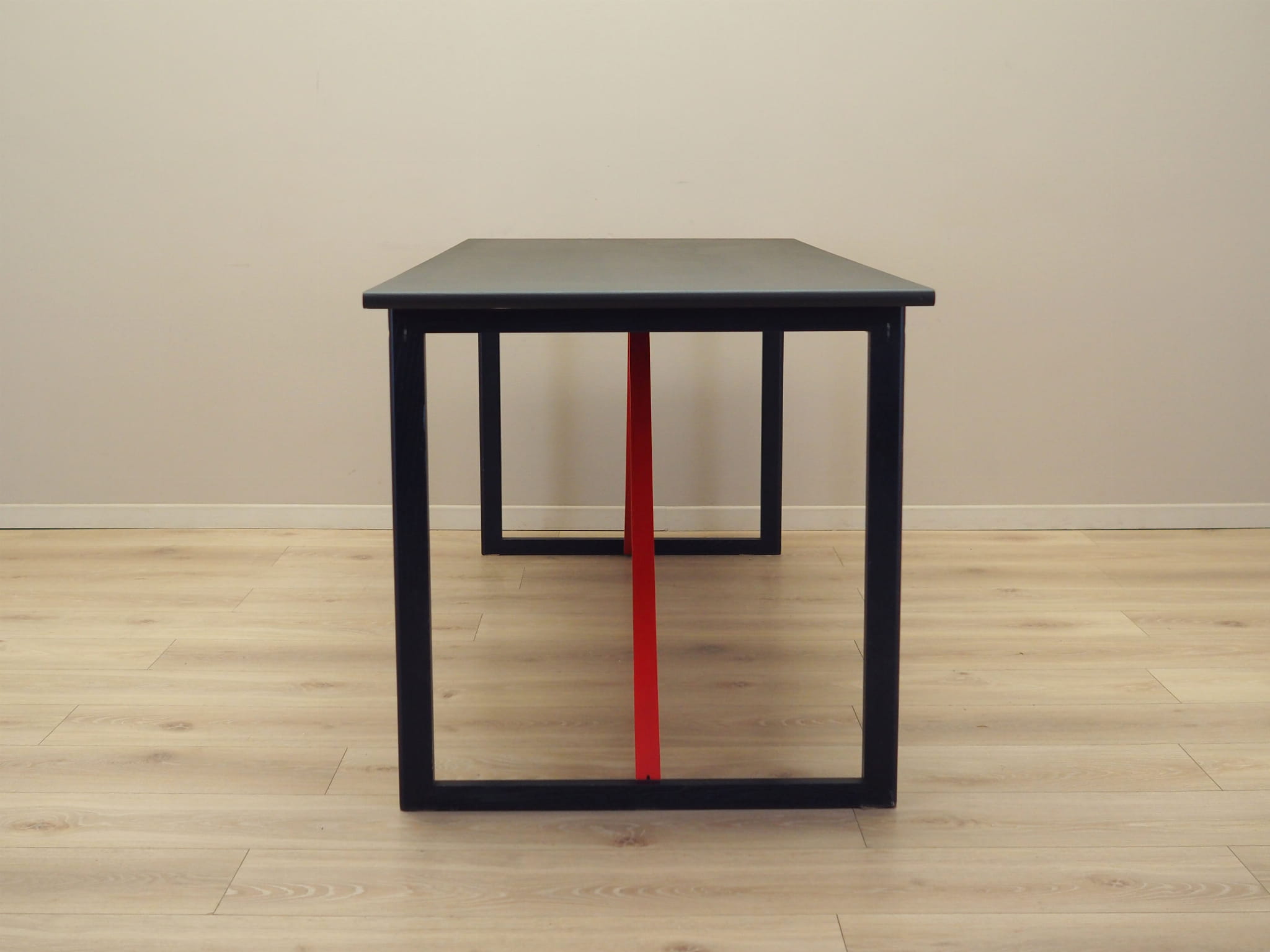 Desk Acacia wood 1980s