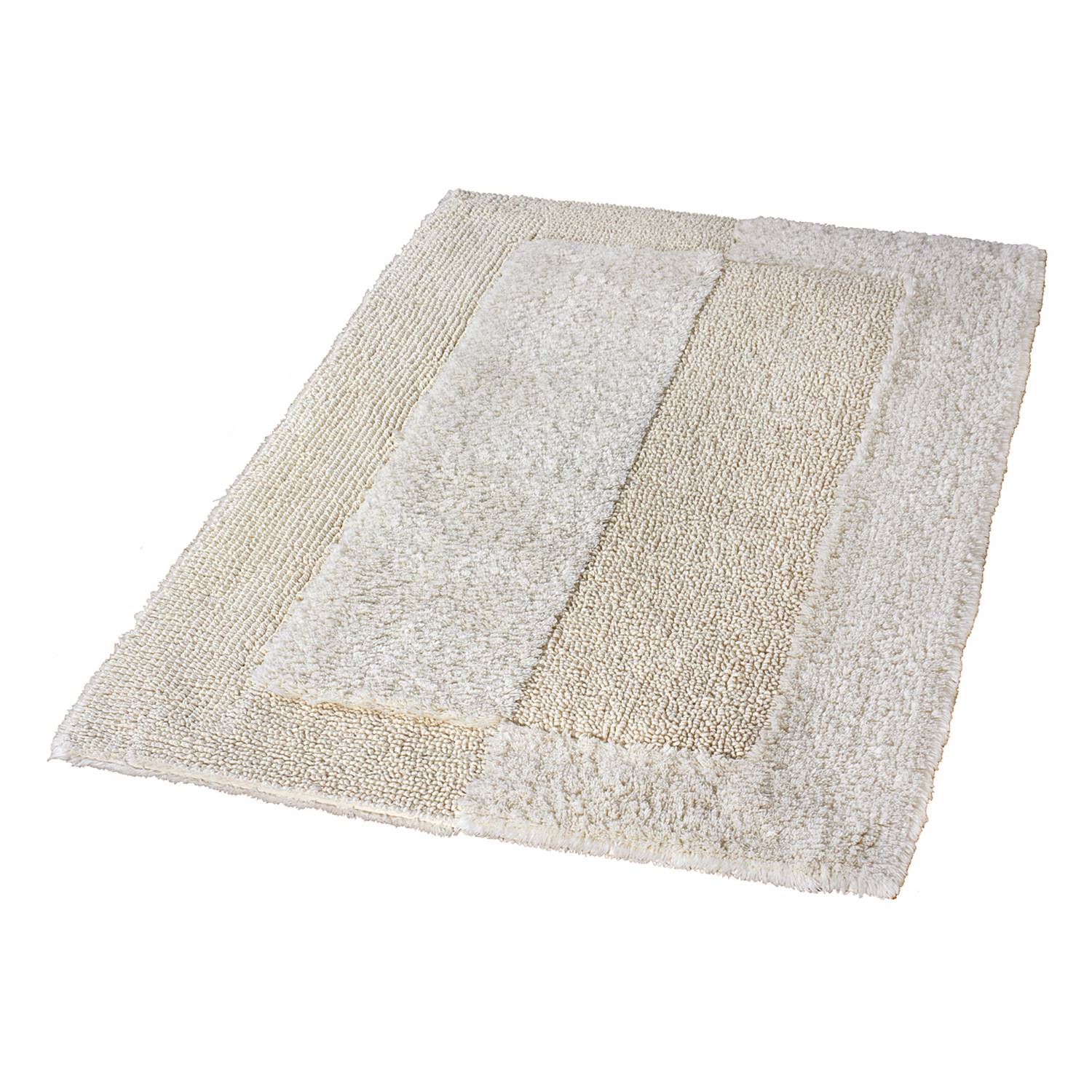 Badteppich Havanna Baumwolle Creme
