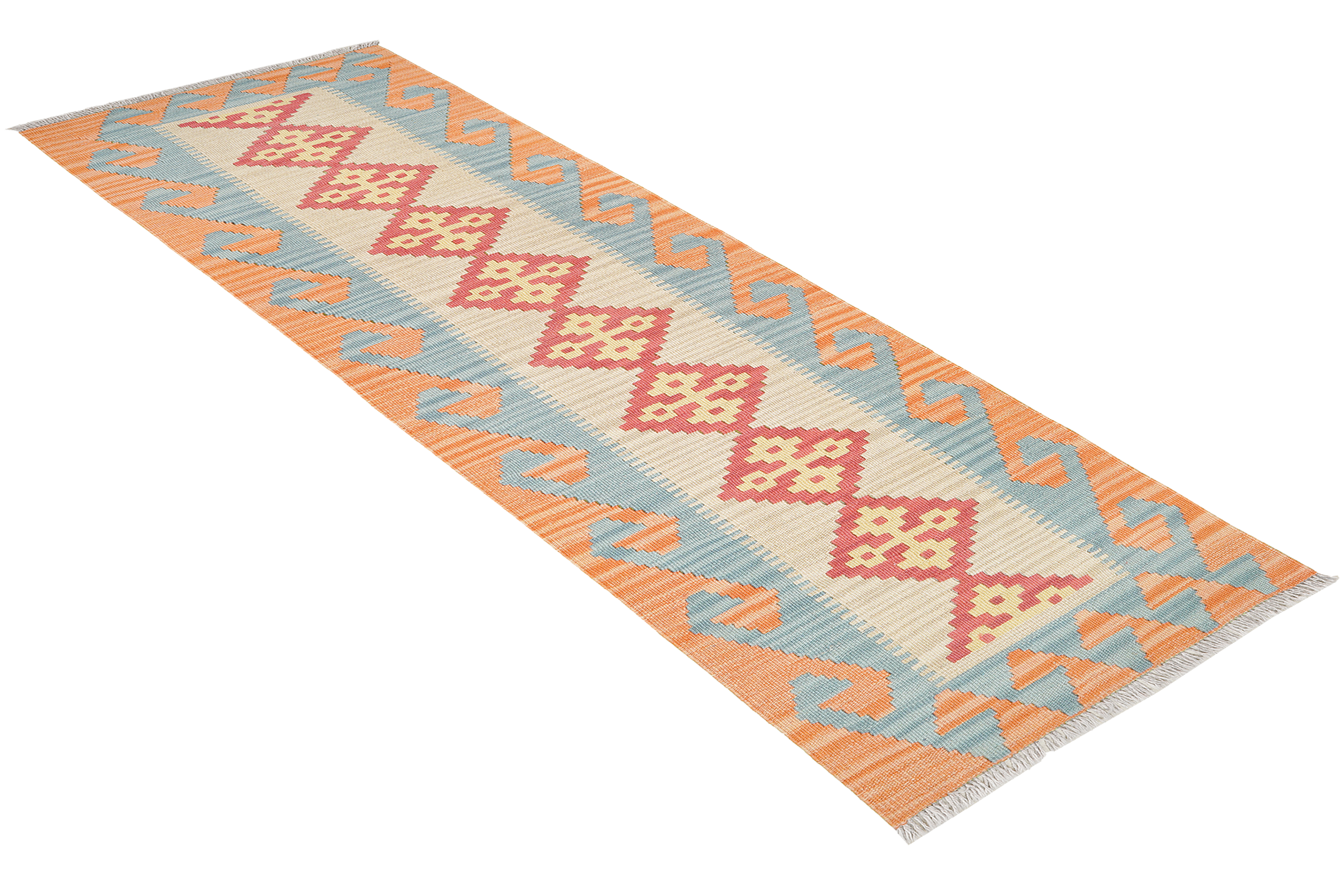 Kelim Gashgai Wool Multicolored