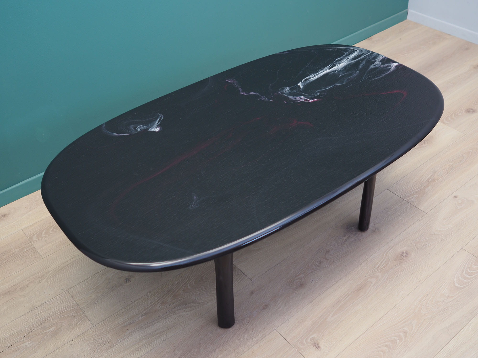 Vintage Coffee Table Stone Brown 1970s