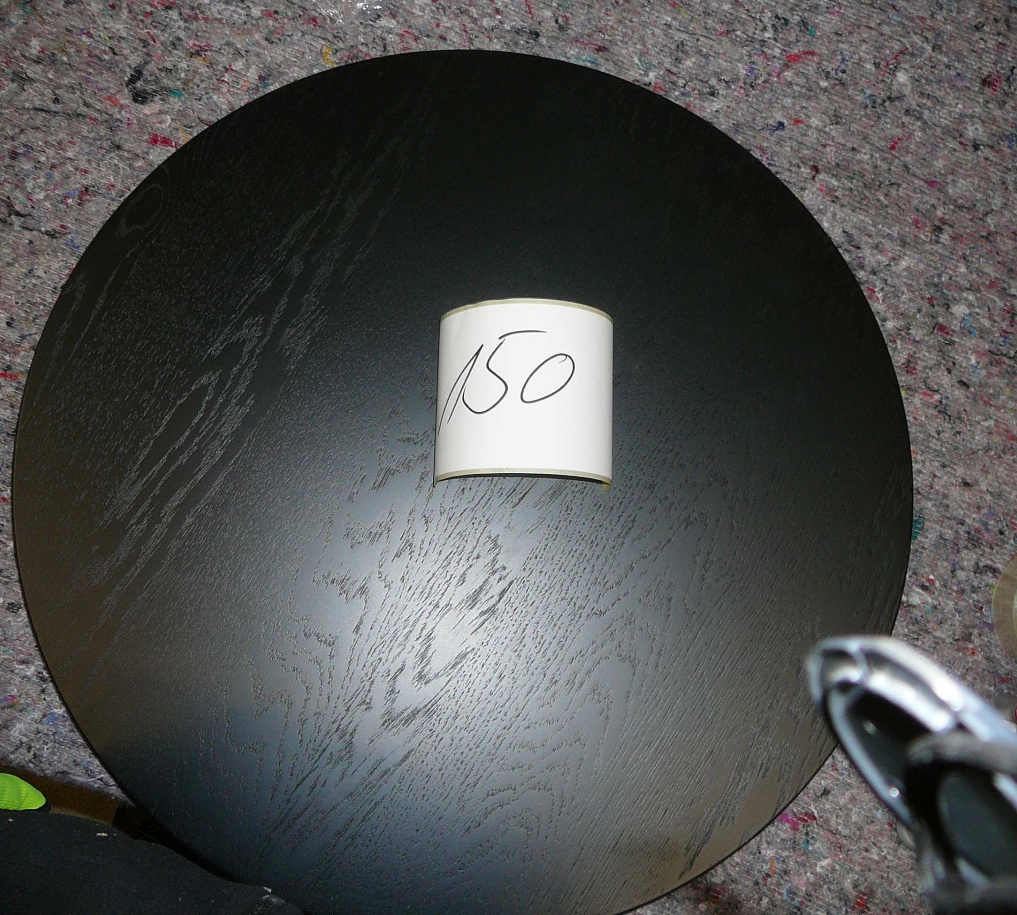 Hubert Couchtisch Furnier 60cm Durchmesser