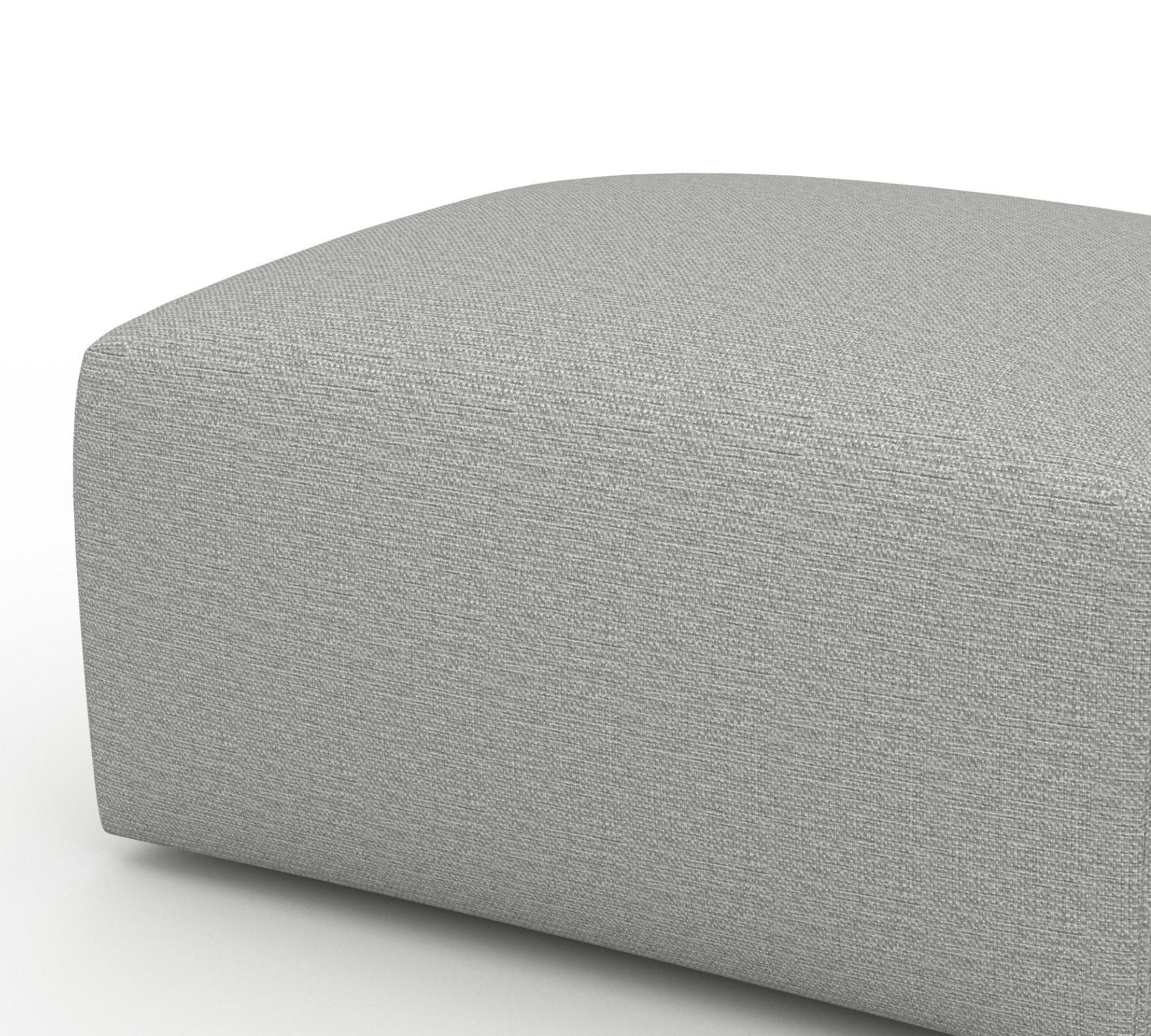 Pyllow Pouf Lichtgrau