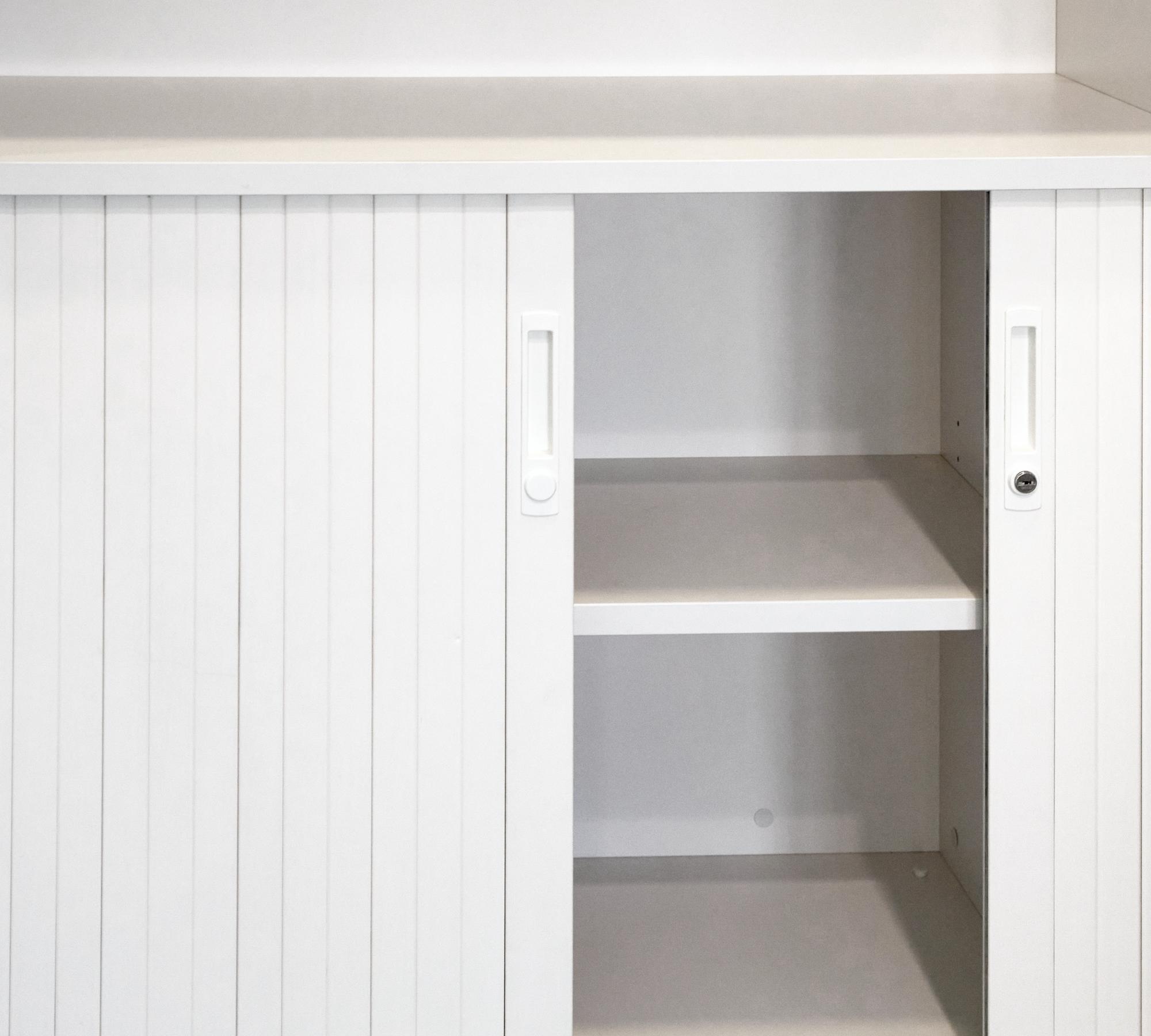Aktenschrank Halboffen Verschliessbar Weiß