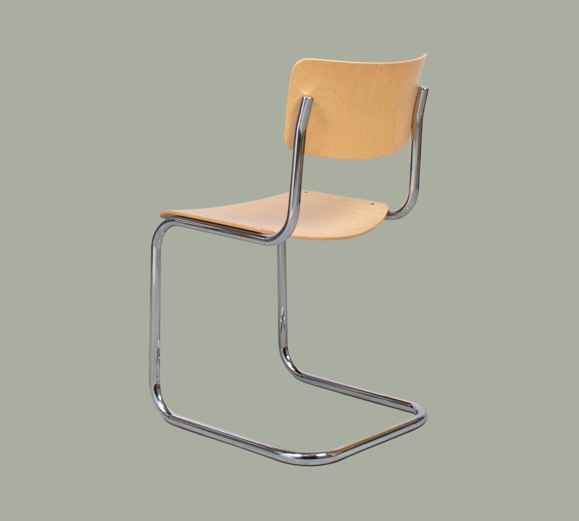 Thonet S 43 Stuhl Buche natur