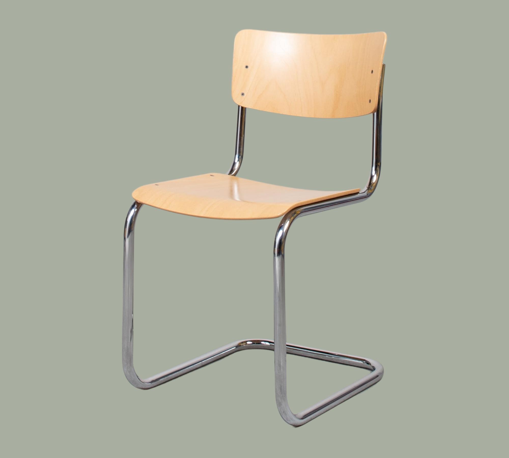 Thonet S 43 Stuhl Buche natur