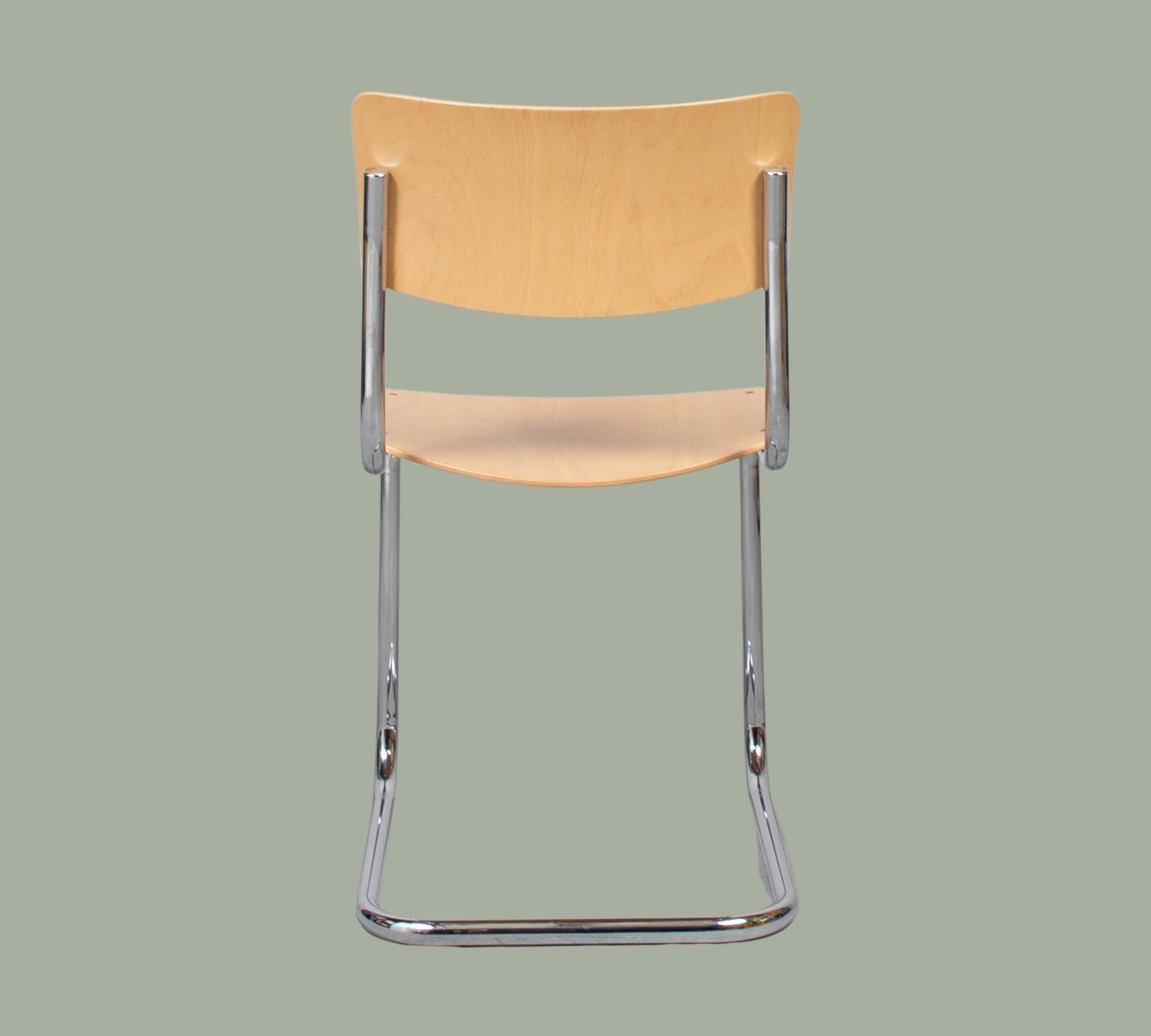 Thonet S 43 Stuhl Buche natur