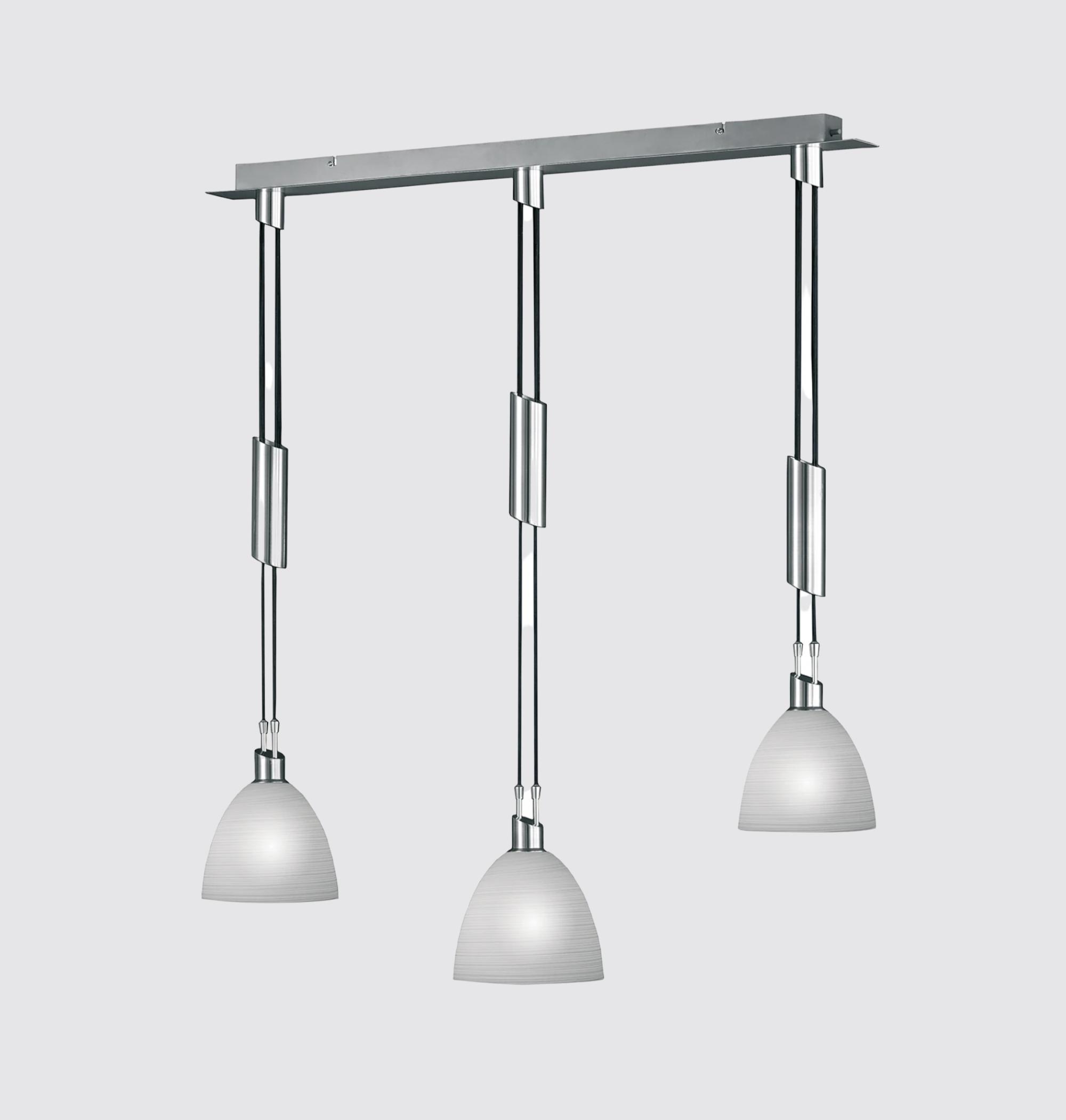 3-flammige LED-Pendelleuchte