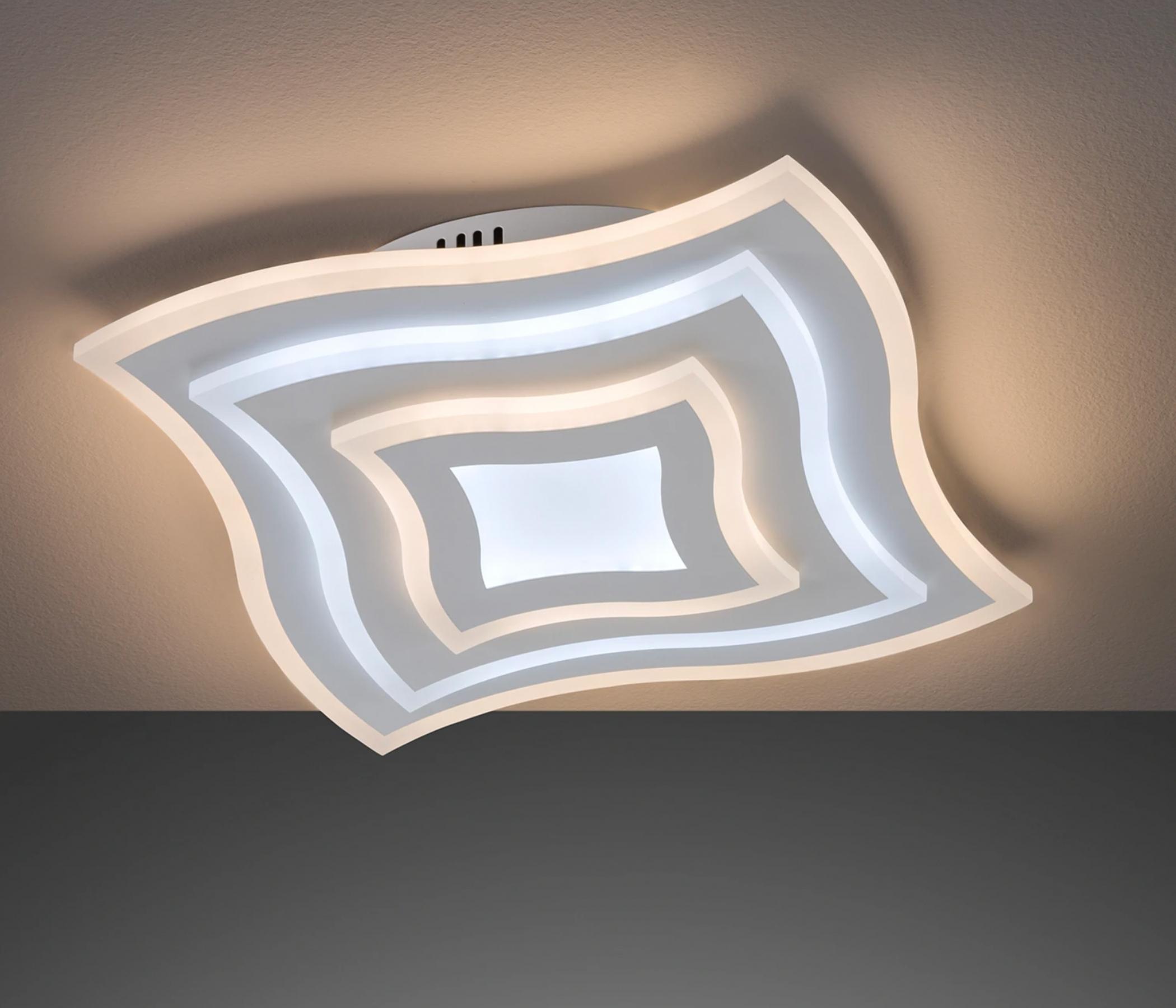 LED-Deckenleuchte mit Farbtemperaturregler
