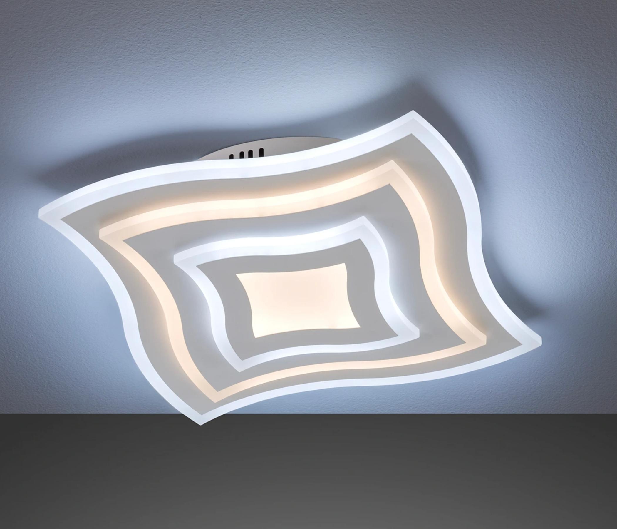 LED-Deckenleuchte mit Farbtemperaturregler