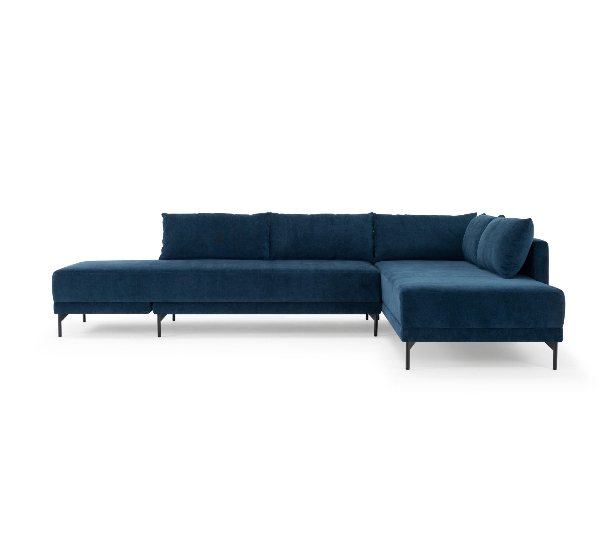 Vivica Schlafsofa Récamiere Rechts Planet Legion Blue