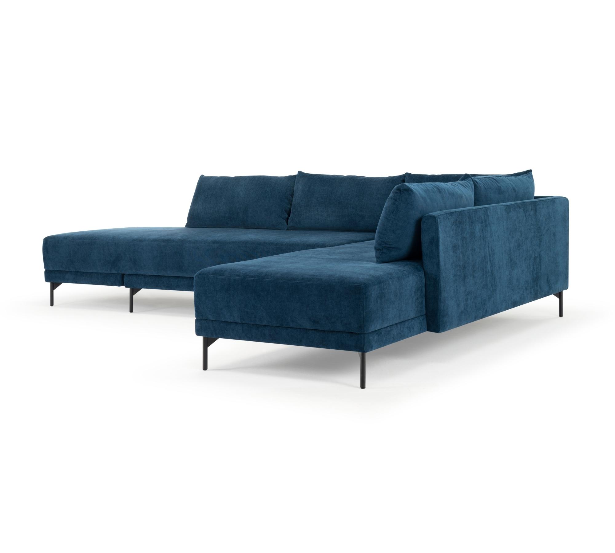 Vivica Schlafsofa Récamiere Rechts Planet Legion Blue
