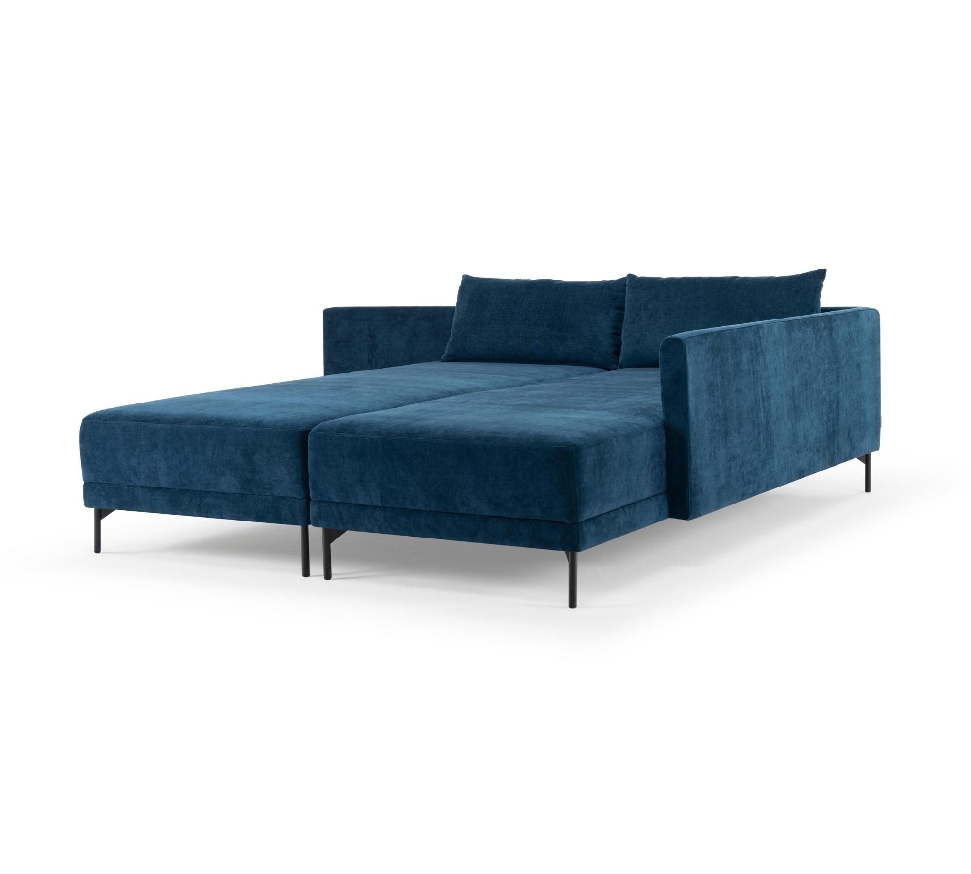 Vivica Schlafsofa Récamiere Rechts Planet Legion Blue