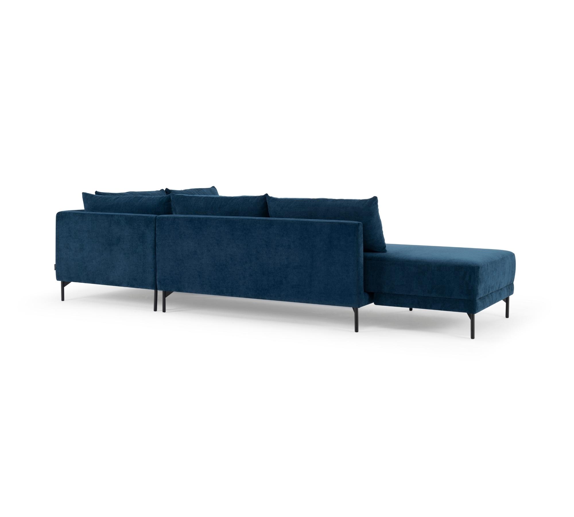 Vivica Schlafsofa Récamiere Rechts Planet Legion Blue