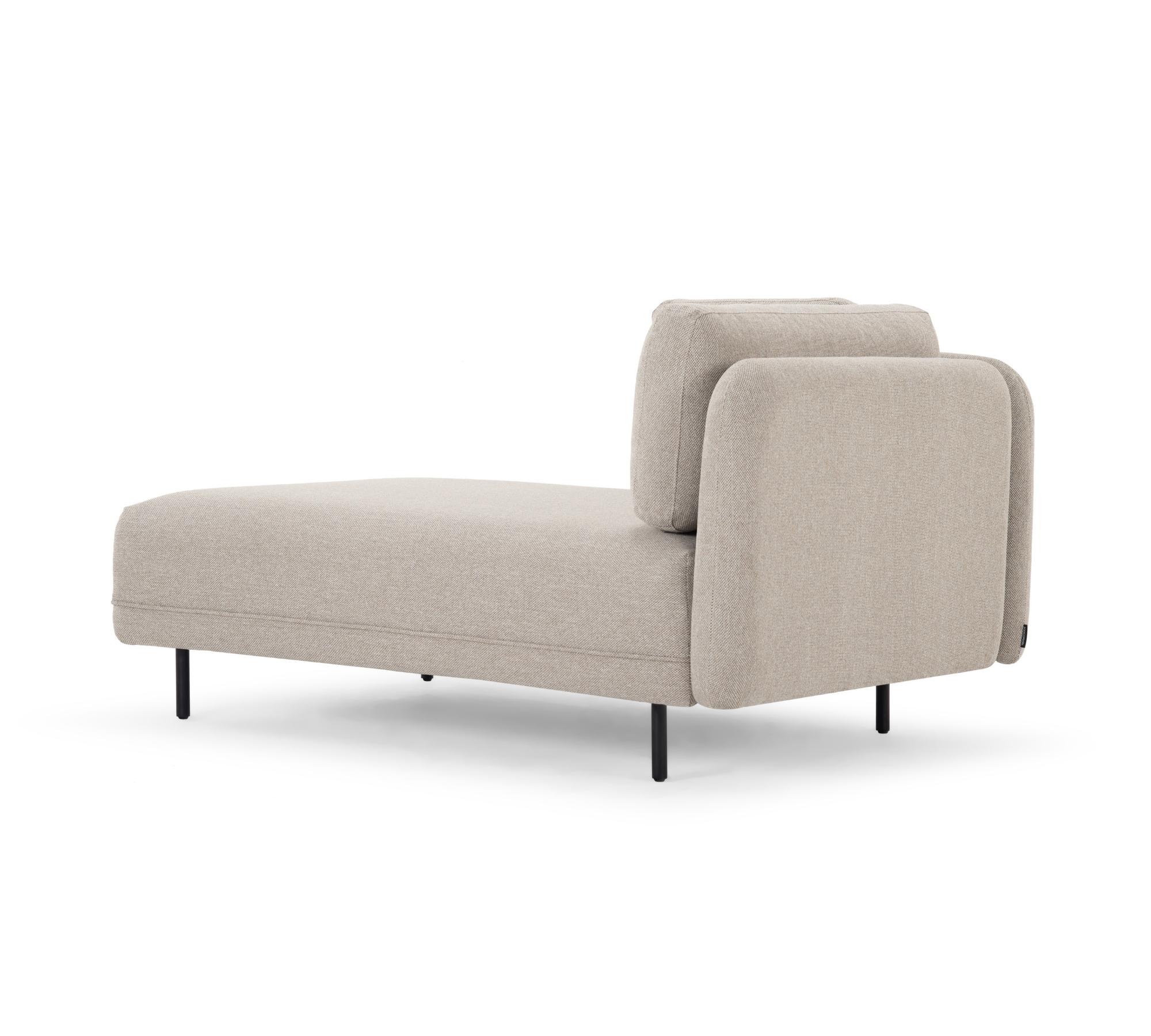 Ellis Sofa mit Récamiere links Beige