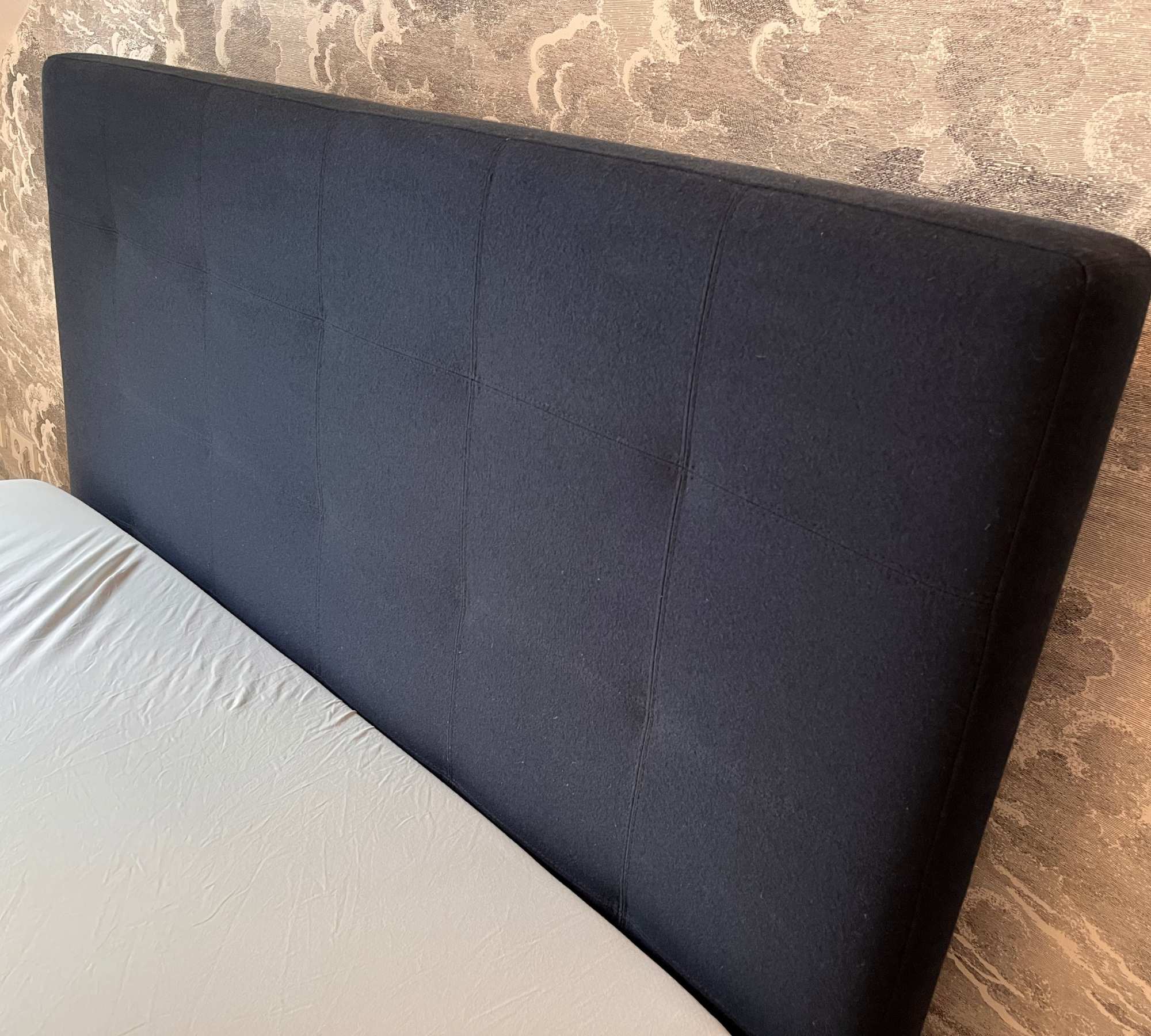 Mezzo Bett Lux Felt Bezug Blau inkl. Lattenrost