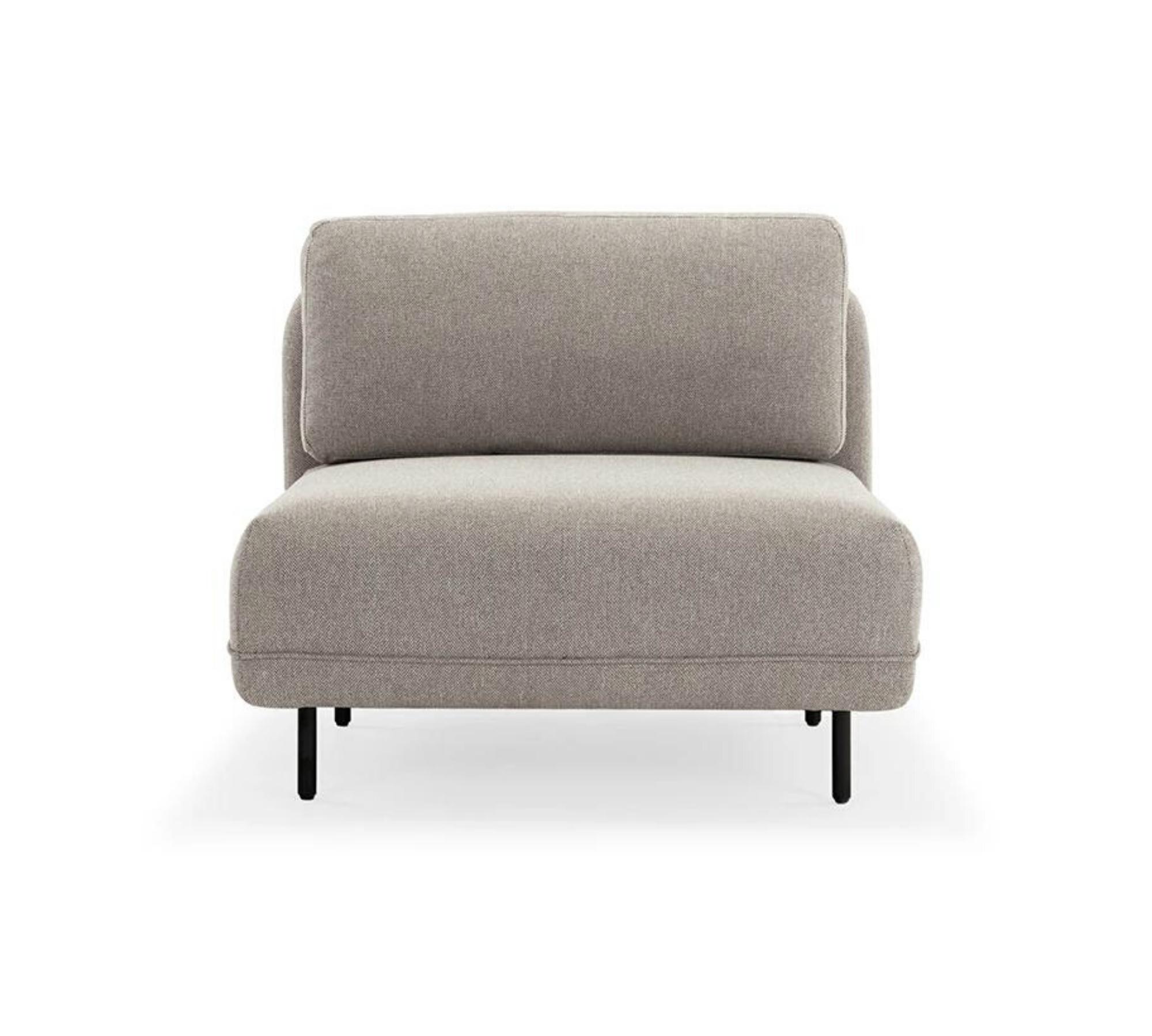Ellis Sofa mit Récamiere links Beige
