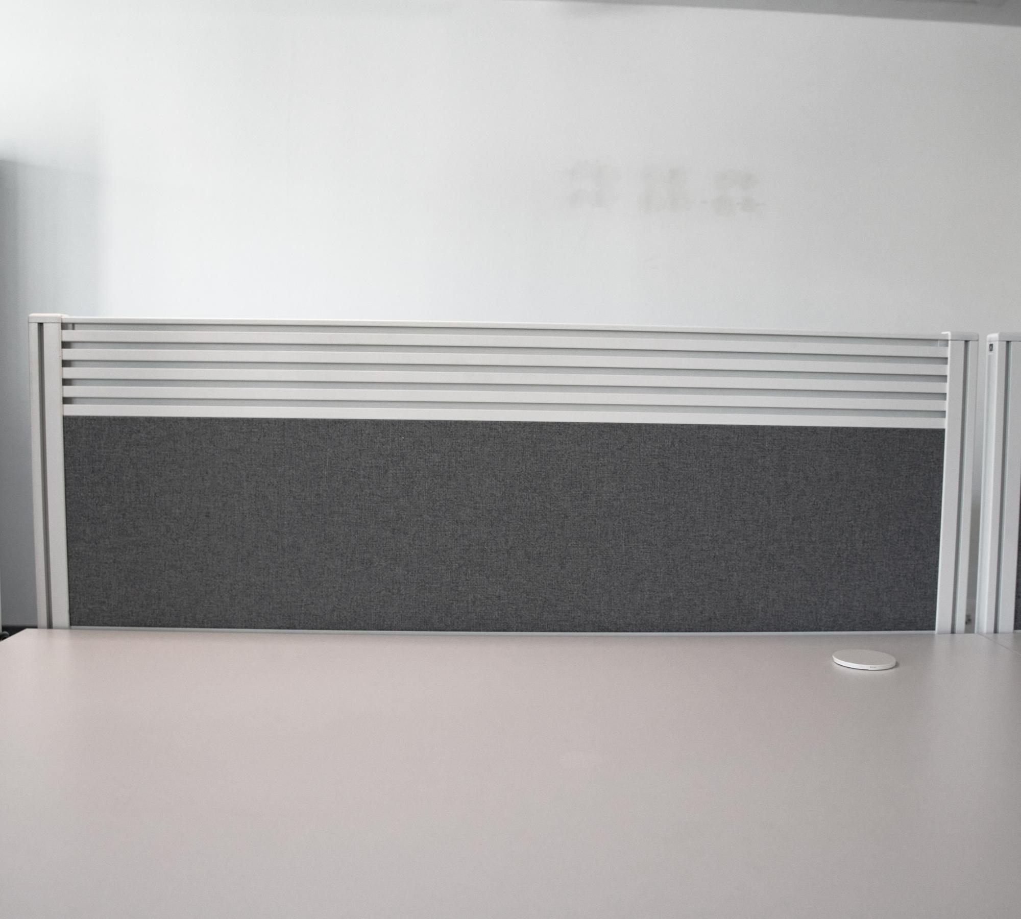 Kleiner Schreibtisch 2er Kombination Weiß