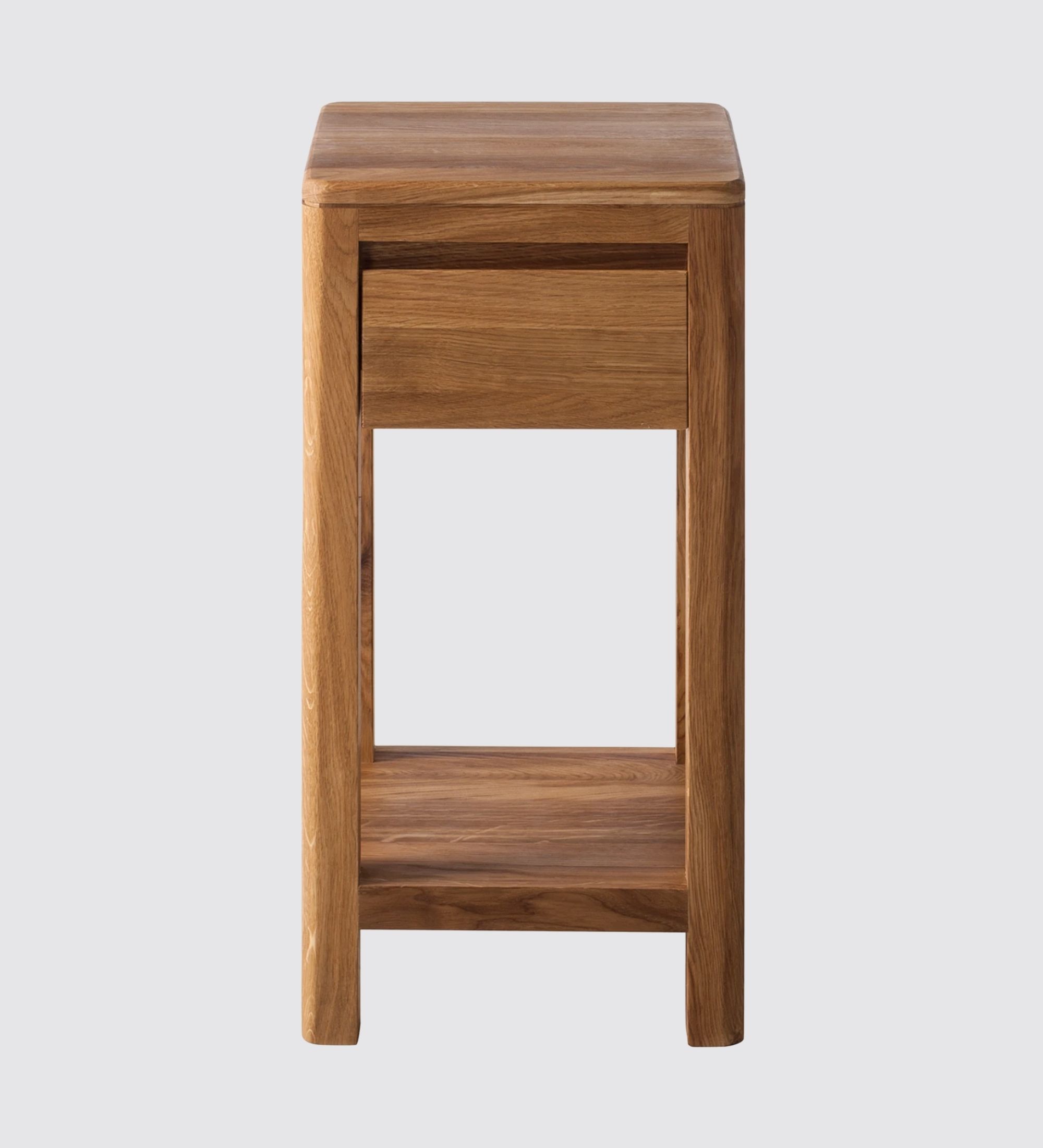 Beistelltisch Anamur I Eiche massiv Eiche Höhe: 60 cm