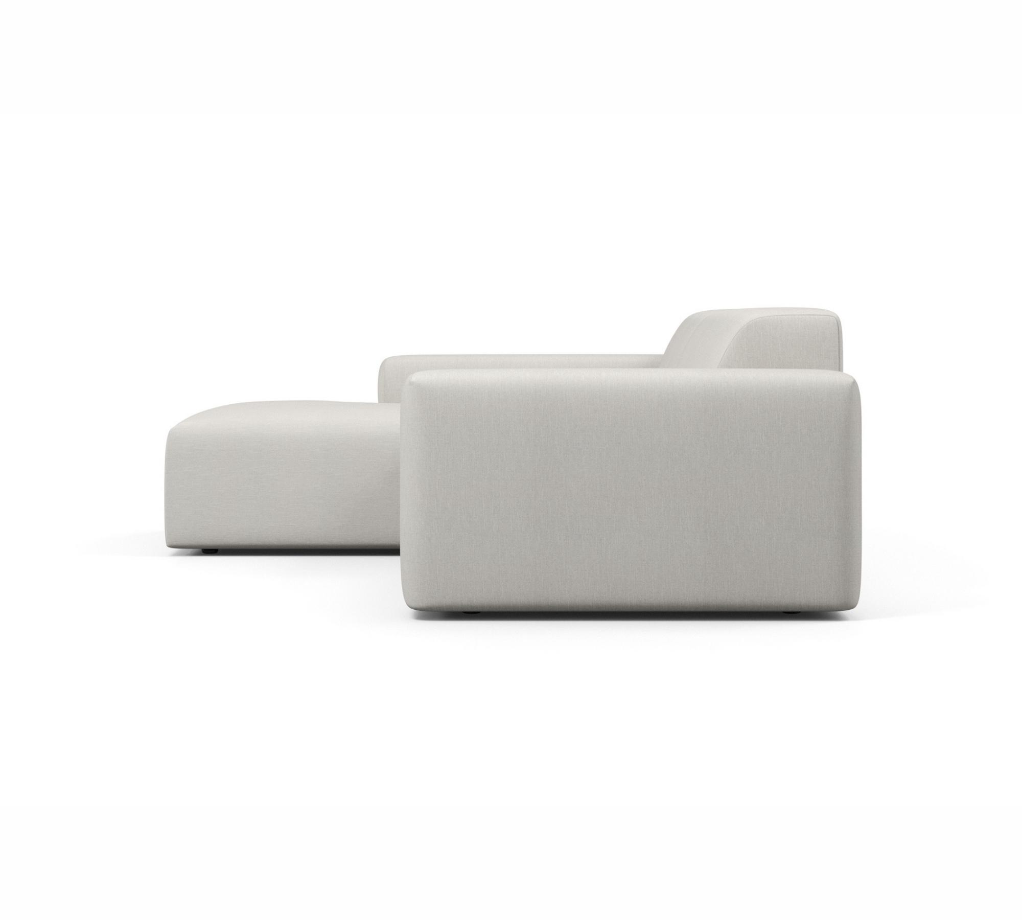 2-Sitzer Sofa Karen Récamiere Links Beige