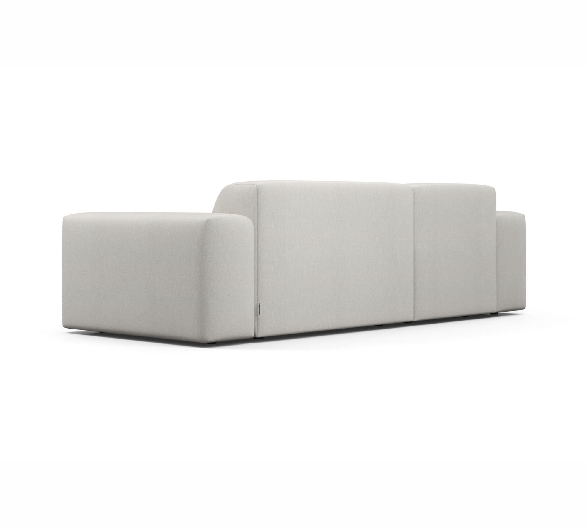 2-Sitzer Sofa Karen Récamiere Links Beige