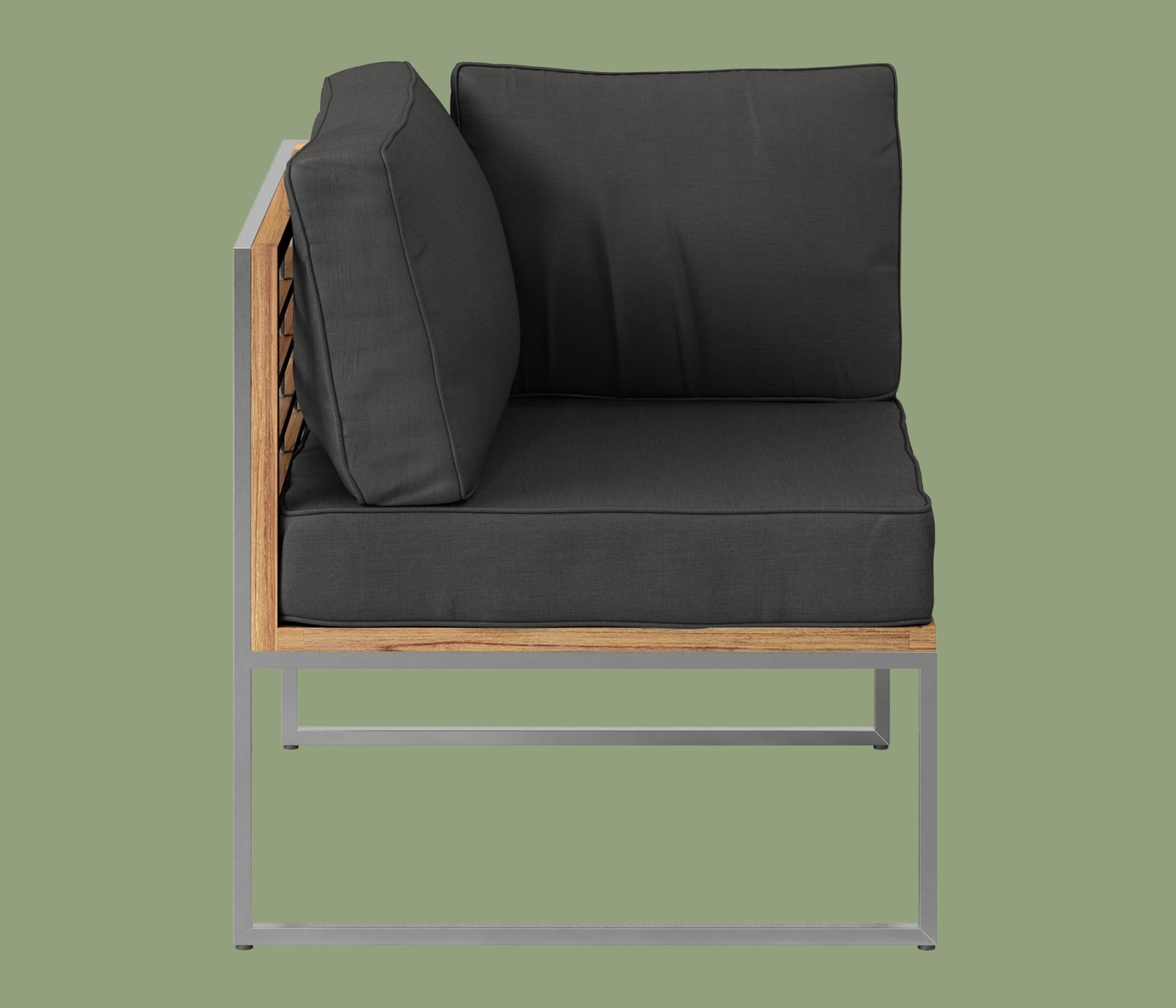 Loungeecke mit Teak 