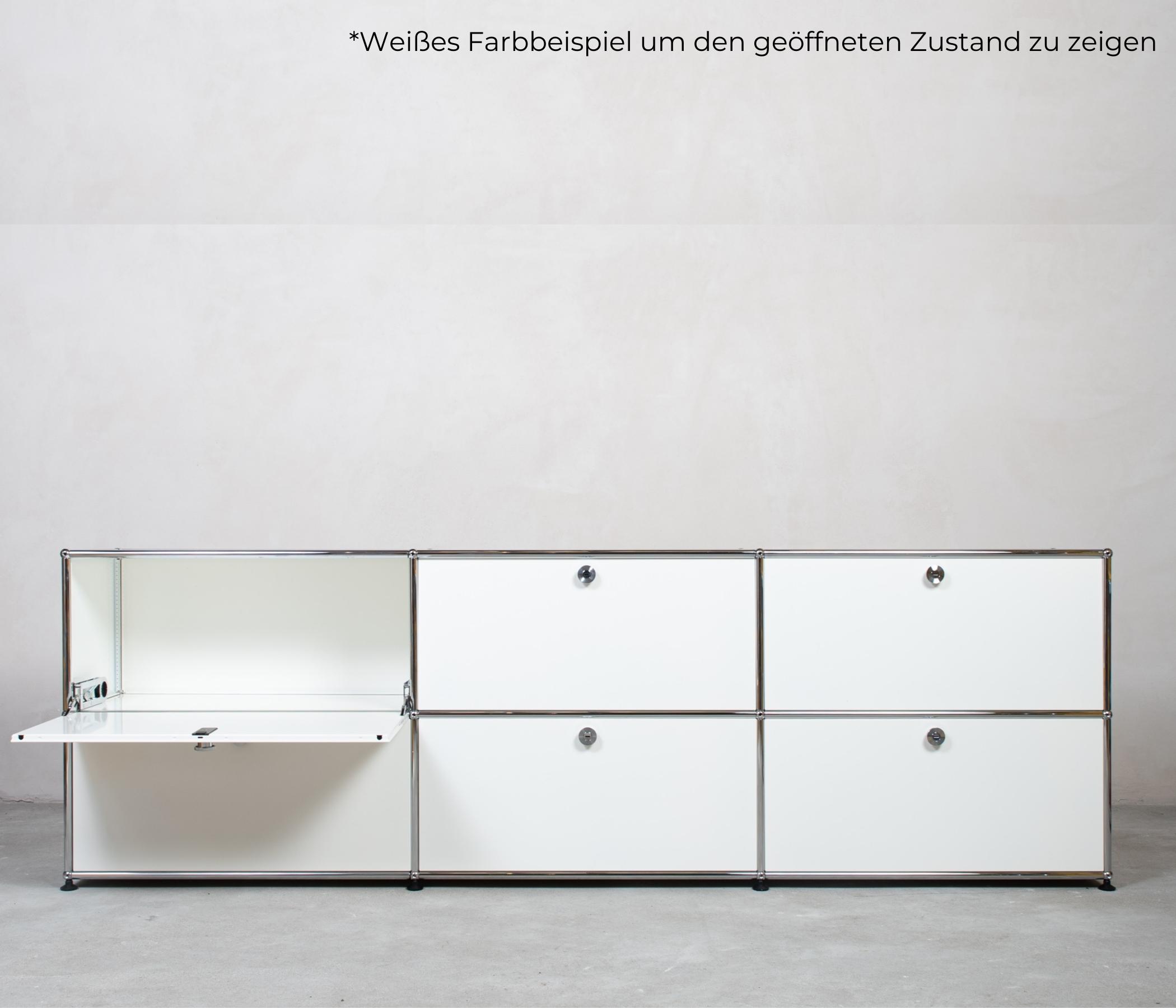 USM Haller Sideboard 3x2 Fächer Reinweiß